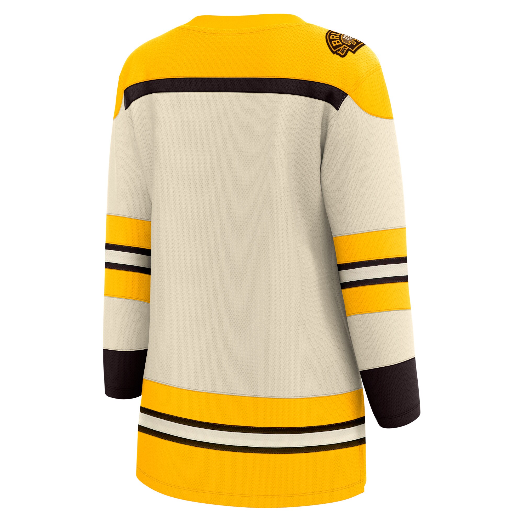 Boston Bruins Fanatics Branded Women's 100th Anniversary Premier Breakaway Jersey - Cream - vstockx