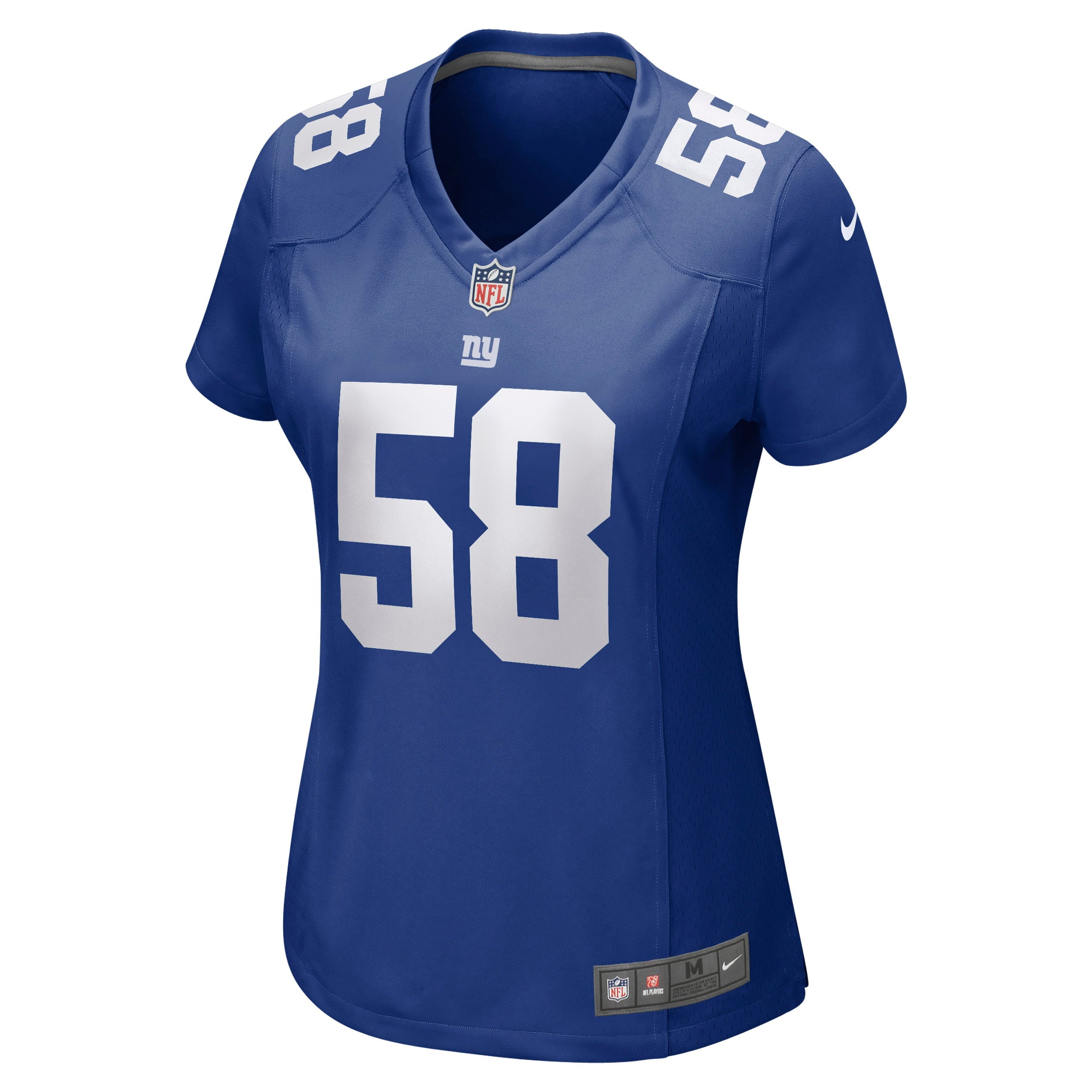 Women's Nike Casey Kreiter Royal New York Giants Game Jersey - vstockx