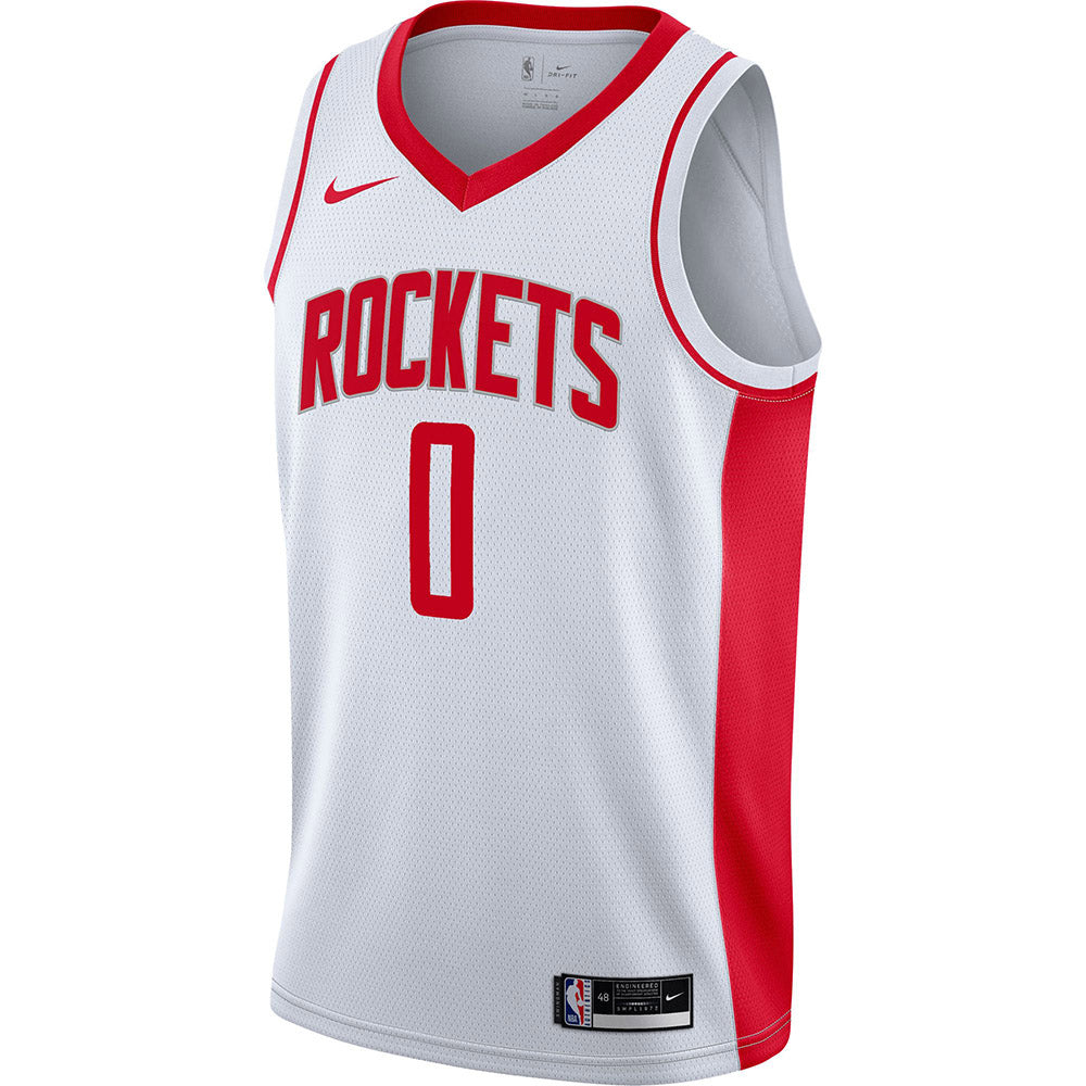 Youth Houston Rockets Jalen Green Association Jersey - White - vstockx
