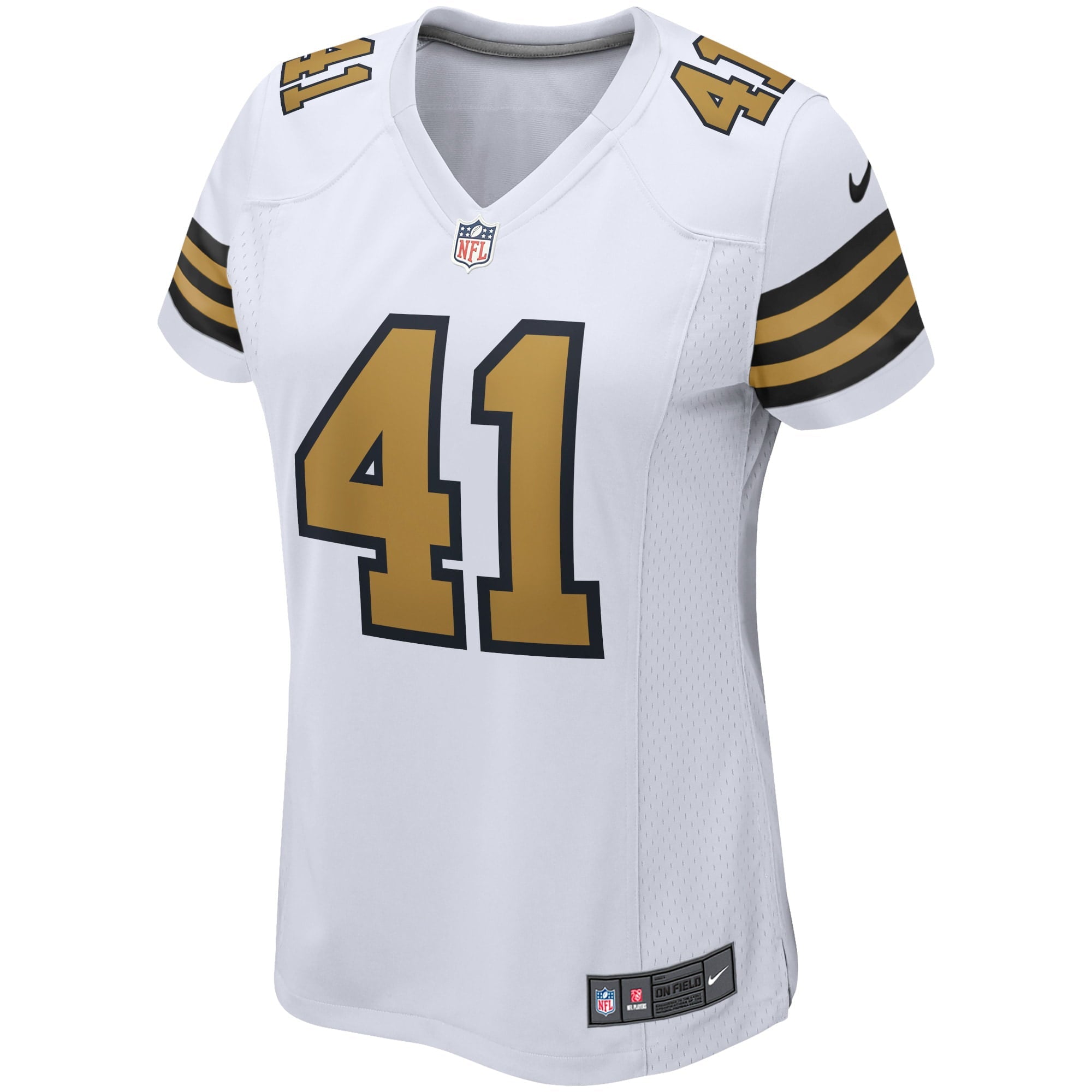 Women's Nike Alvin Kamara White New Orleans Saints Alternate Game Player Jersey - vstockx