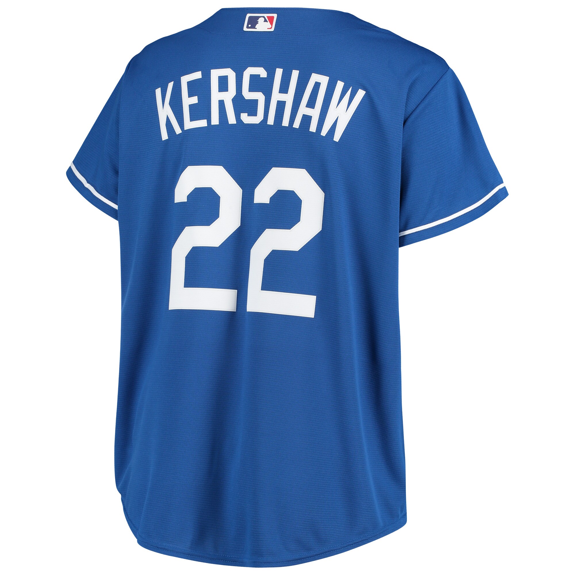 Clayton Kershaw Los Angeles Dodgers Women's Plus Size Replica Player Jersey - Royal - vstockx