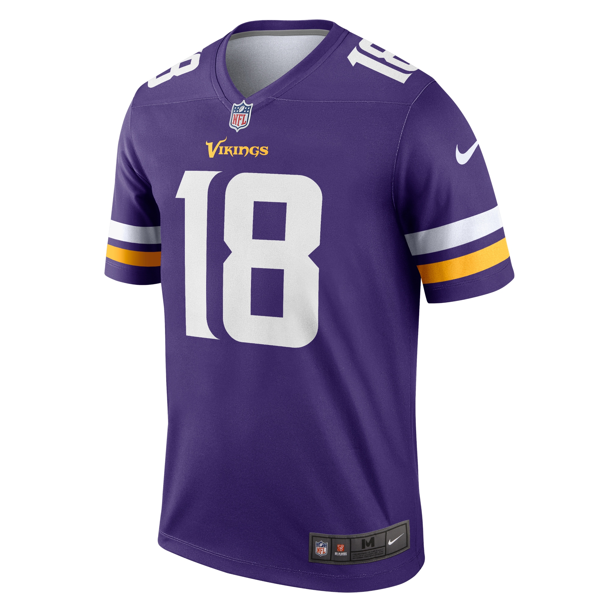Justin Jefferson Minnesota Vikings Nike Legend Jersey - Purple - vstockx