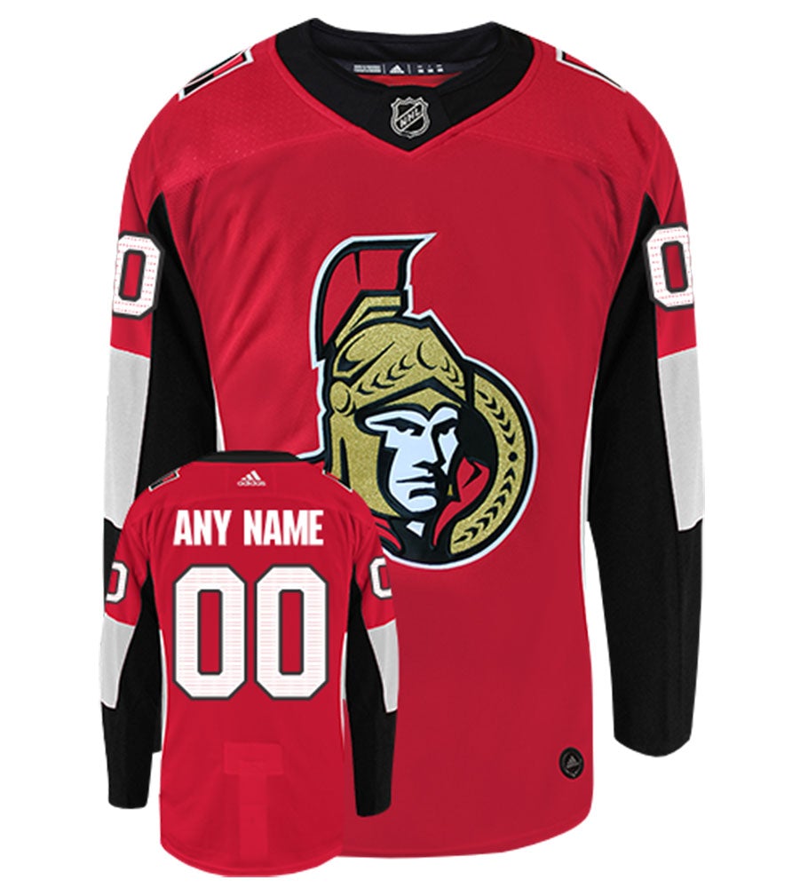Ottawa Senators Adidas Authentic Home NHL Hockey Jersey - vstockx