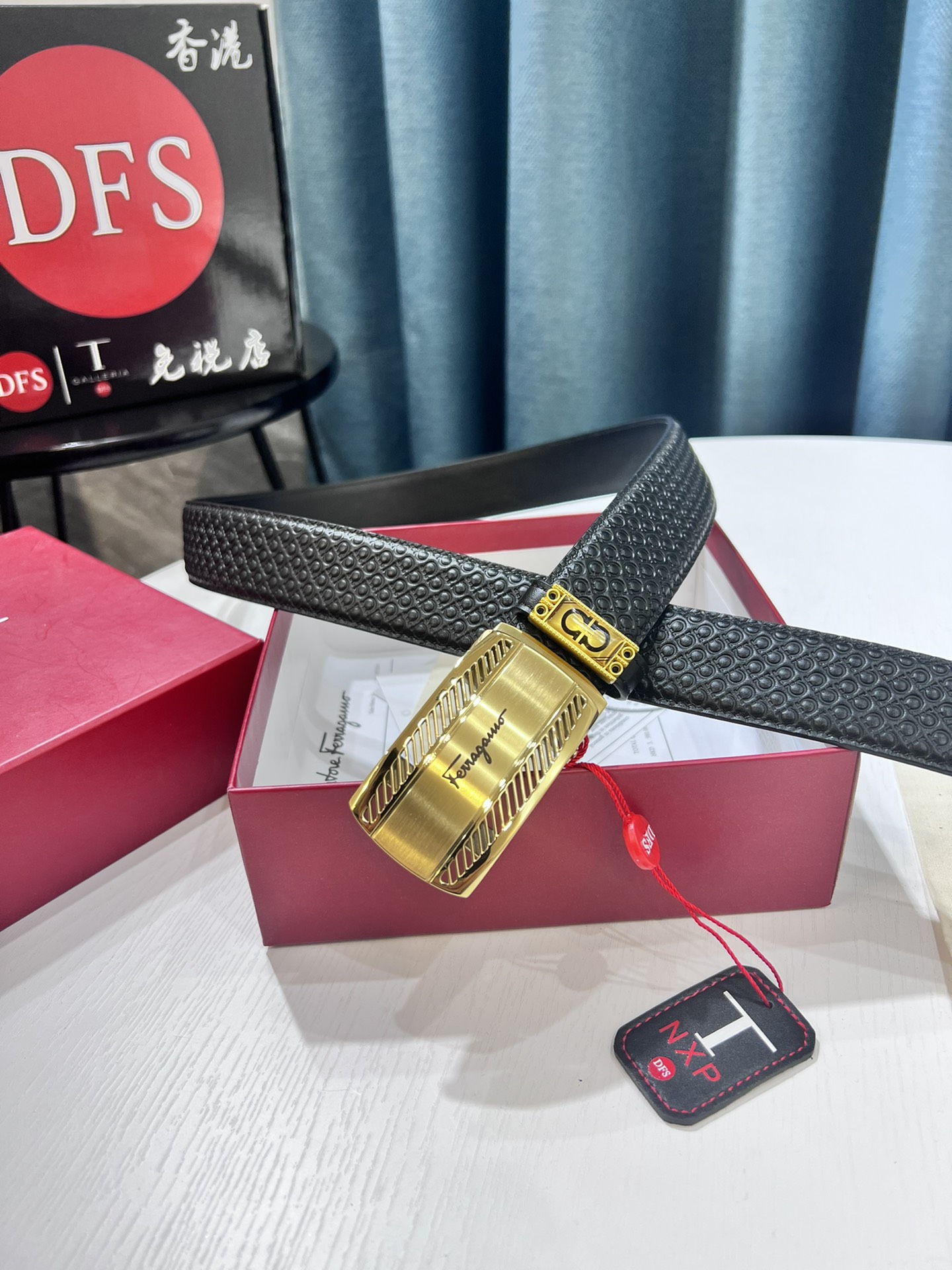 Streetwear Belt Ferragamo 319650 size:3.5cm - vstockx