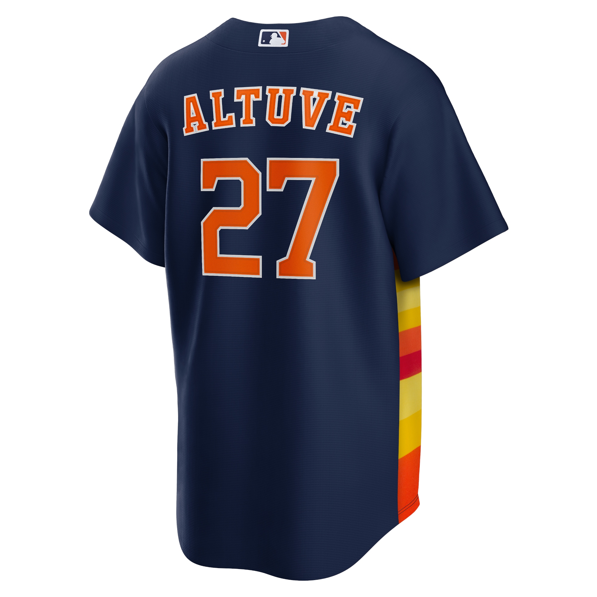 Jose Altuve Houston Astros Nike Alternate Replica Player Name Jersey - Navy - vstockx