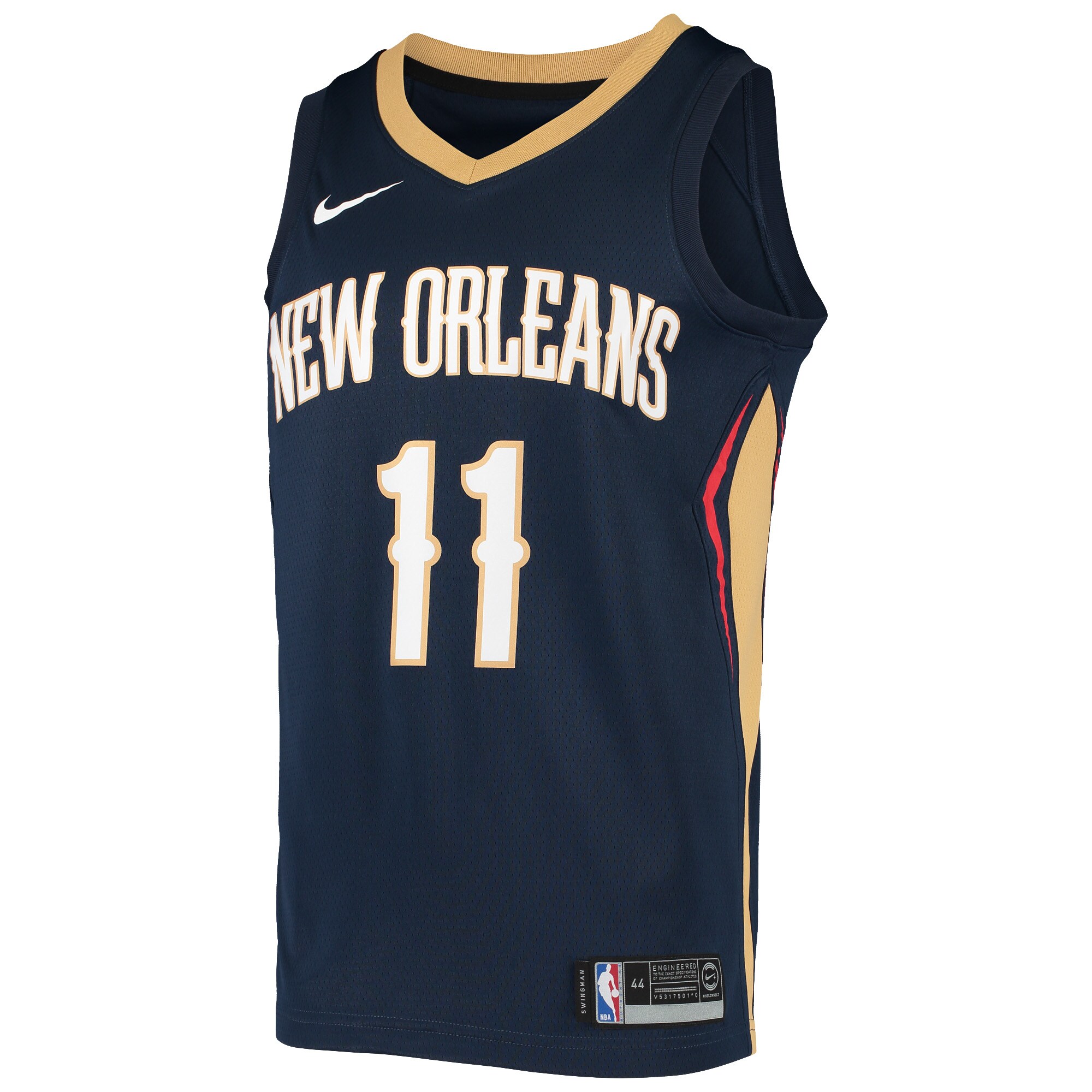 Jrue Holiday New Orleans Pelicans Nike Swingman Jersey - Navy - vstockx
