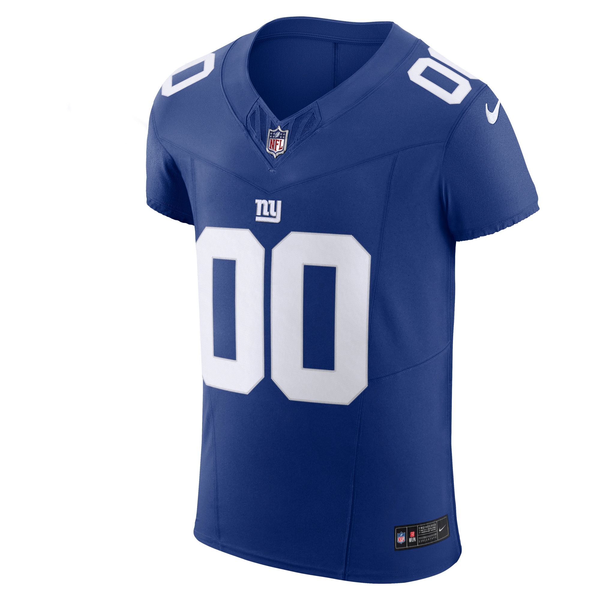 New York Giants Nike Vapor F.U.S.E. Elite Custom Jersey - Royal - vstockx