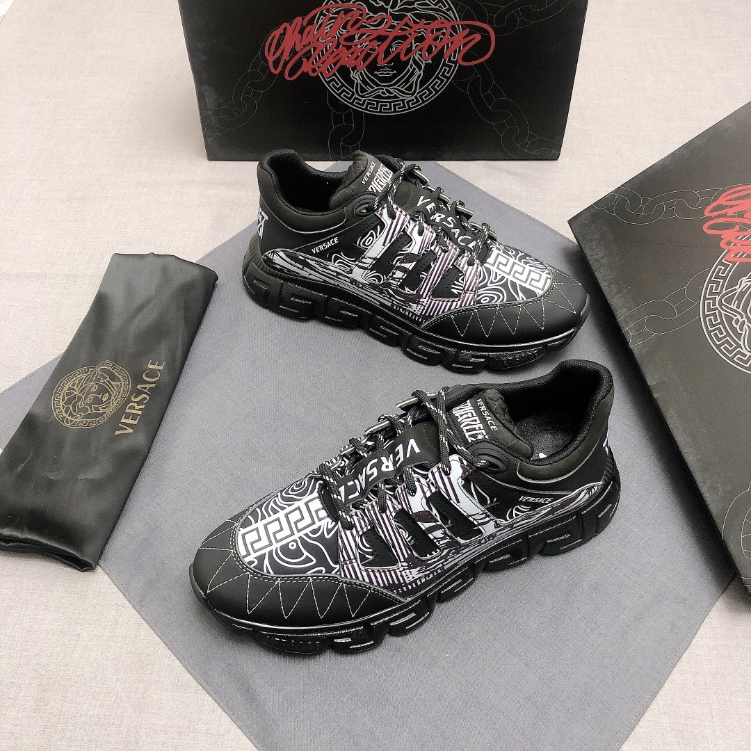 Versace Trigreca Black - vstockx
