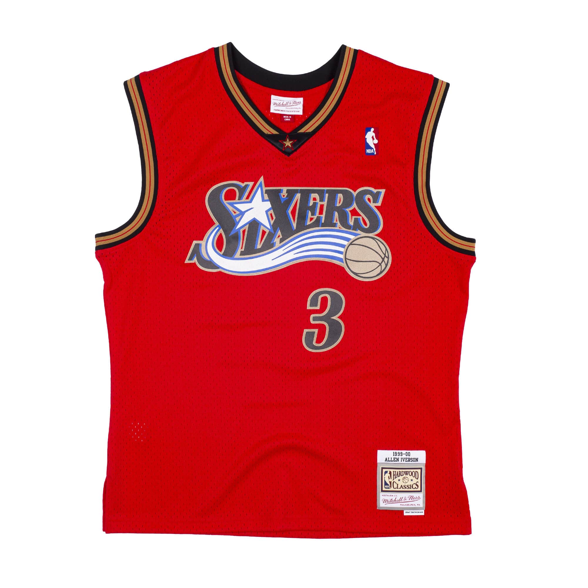 Reload Swingman Allen Iverson Philadelphia 76ers 1999-00 Jersey - vstockx