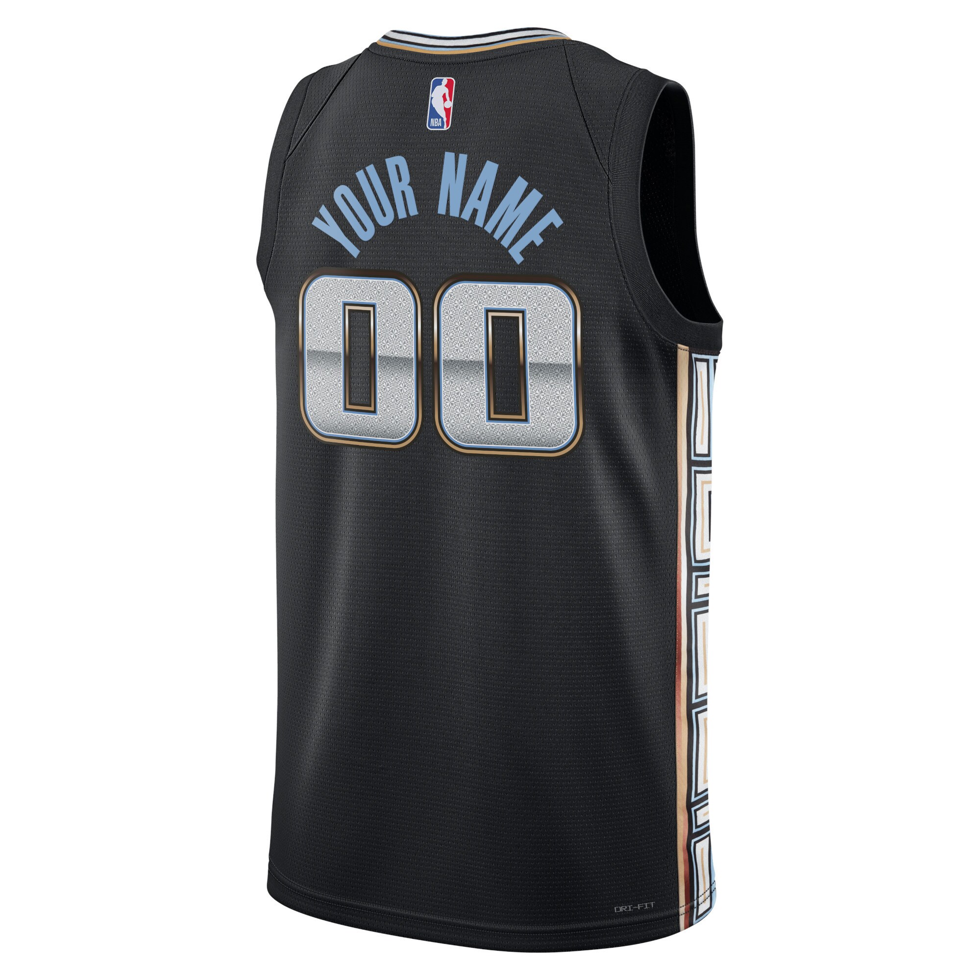 Memphis Grizzlies Nike Unisex 2022/23 Swingman Custom Jersey - City Edition - Black - vstockx