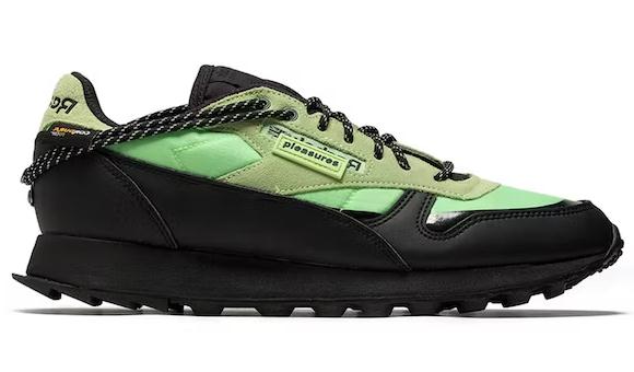 Reebok Classic Leather Trail Pleasures Neon Mint - vstockx