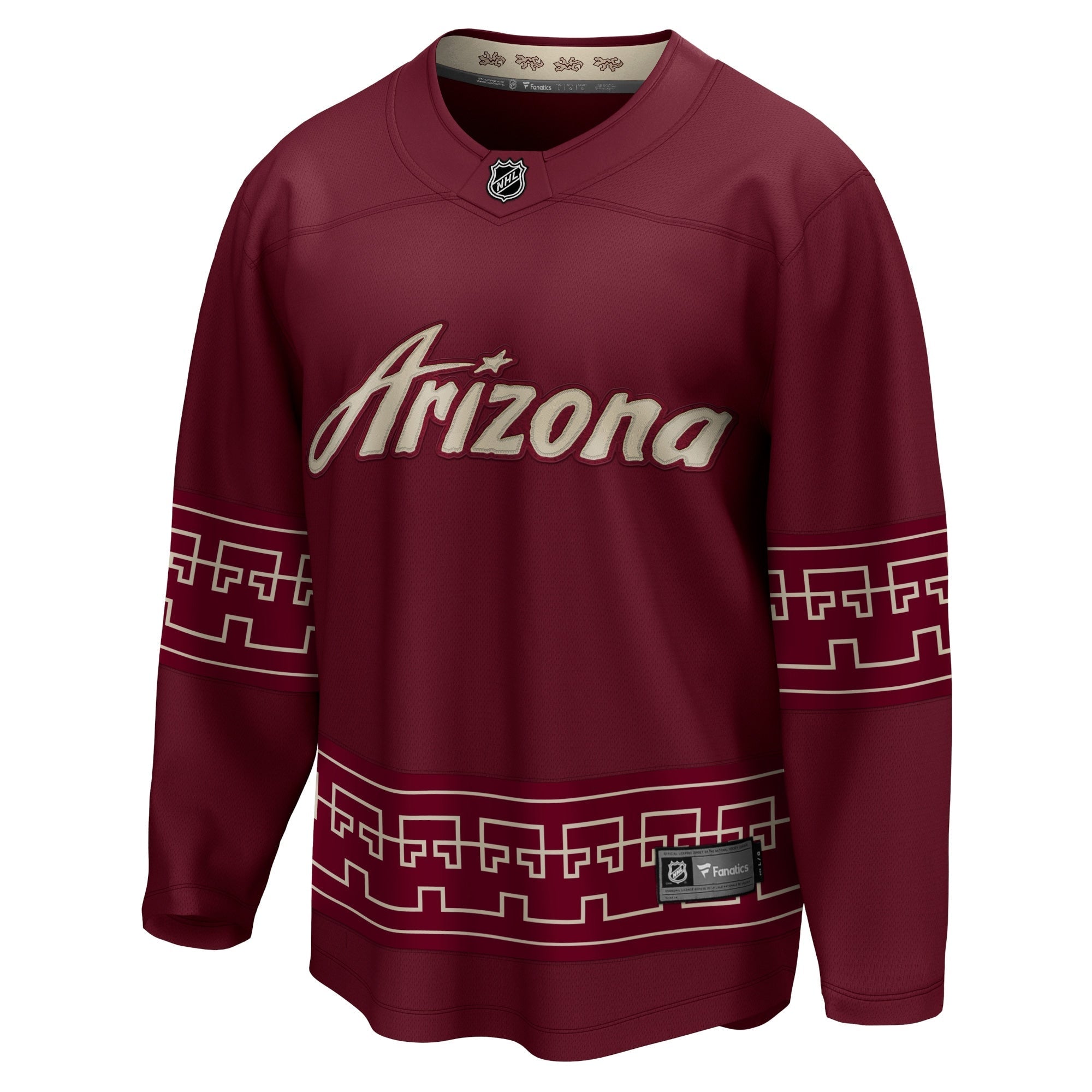 Men's Fanatics Branded Garnet Arizona Coyotes Alternate 2022/23 Premier Breakaway Jersey - vstockx