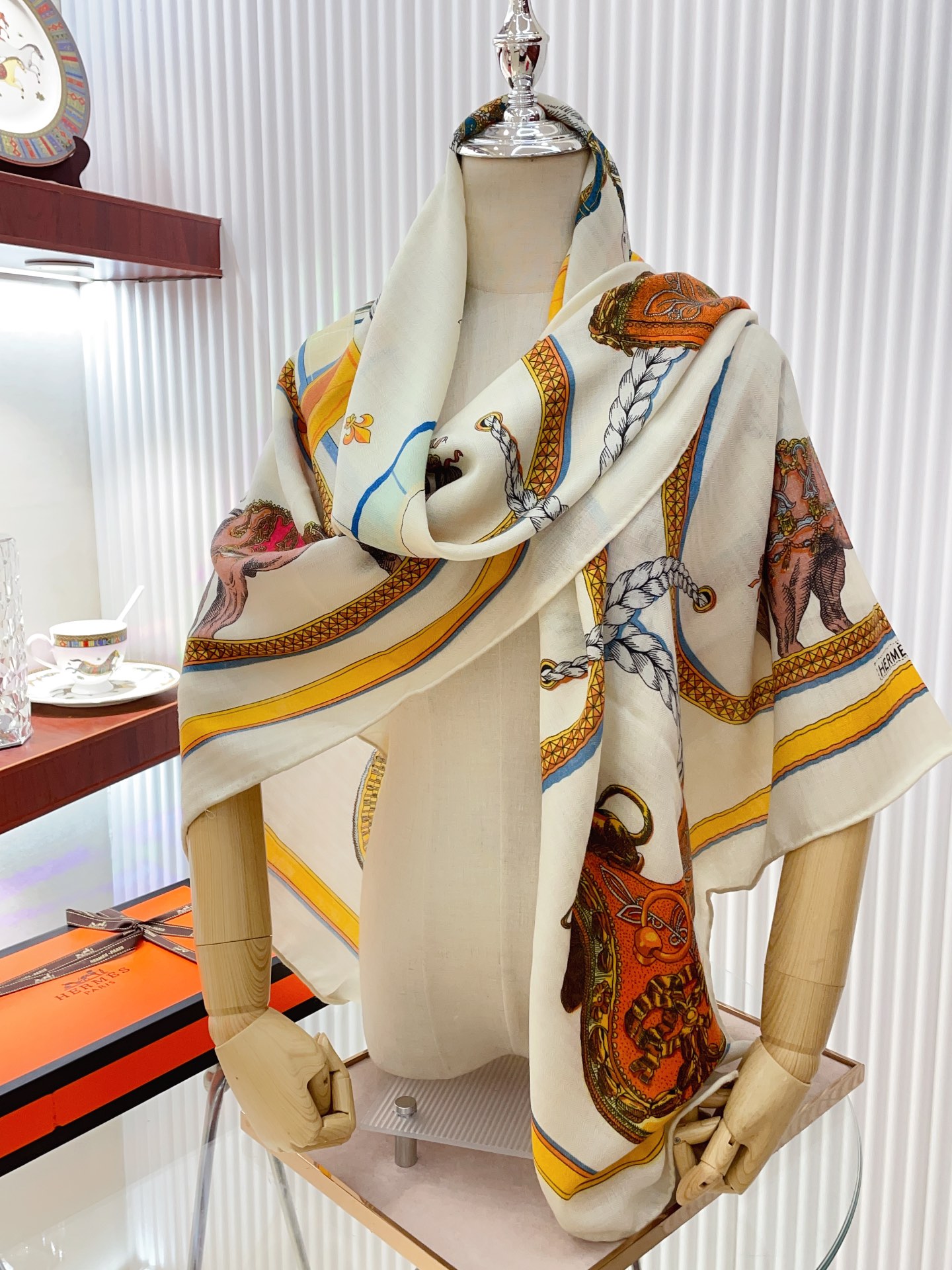 Streetwear Scarf Hermes 328775 SIZE:140cm*140cm - vstockx