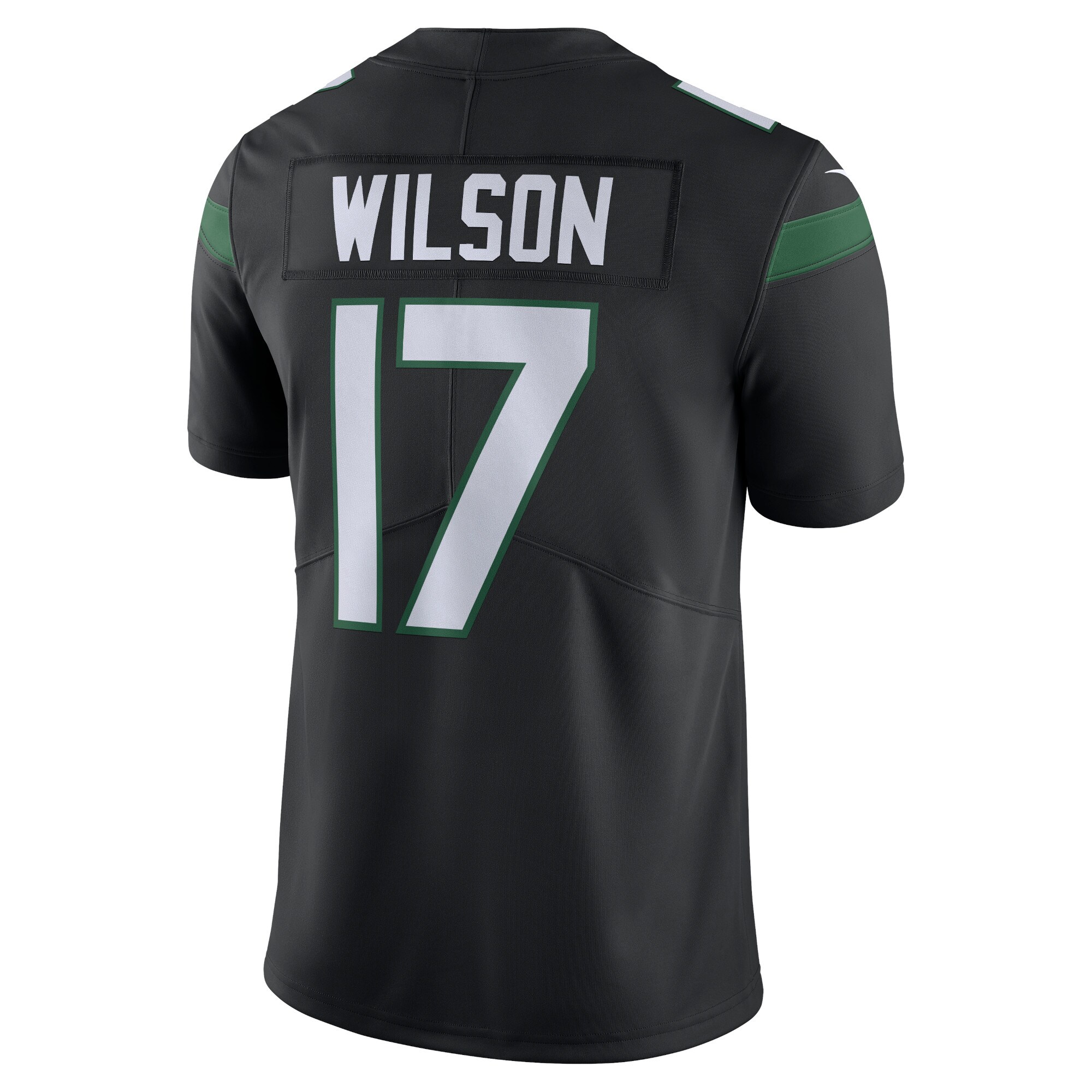 Garrett Wilson New York Jets Nike Alternate Vapor Untouchable Limited Jersey - Stealth Black - vstockx