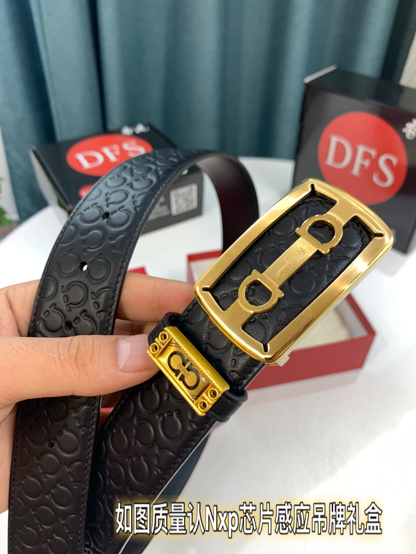 Streetwear Belt Ferragamo 319268 size:3.5cm - vstockx