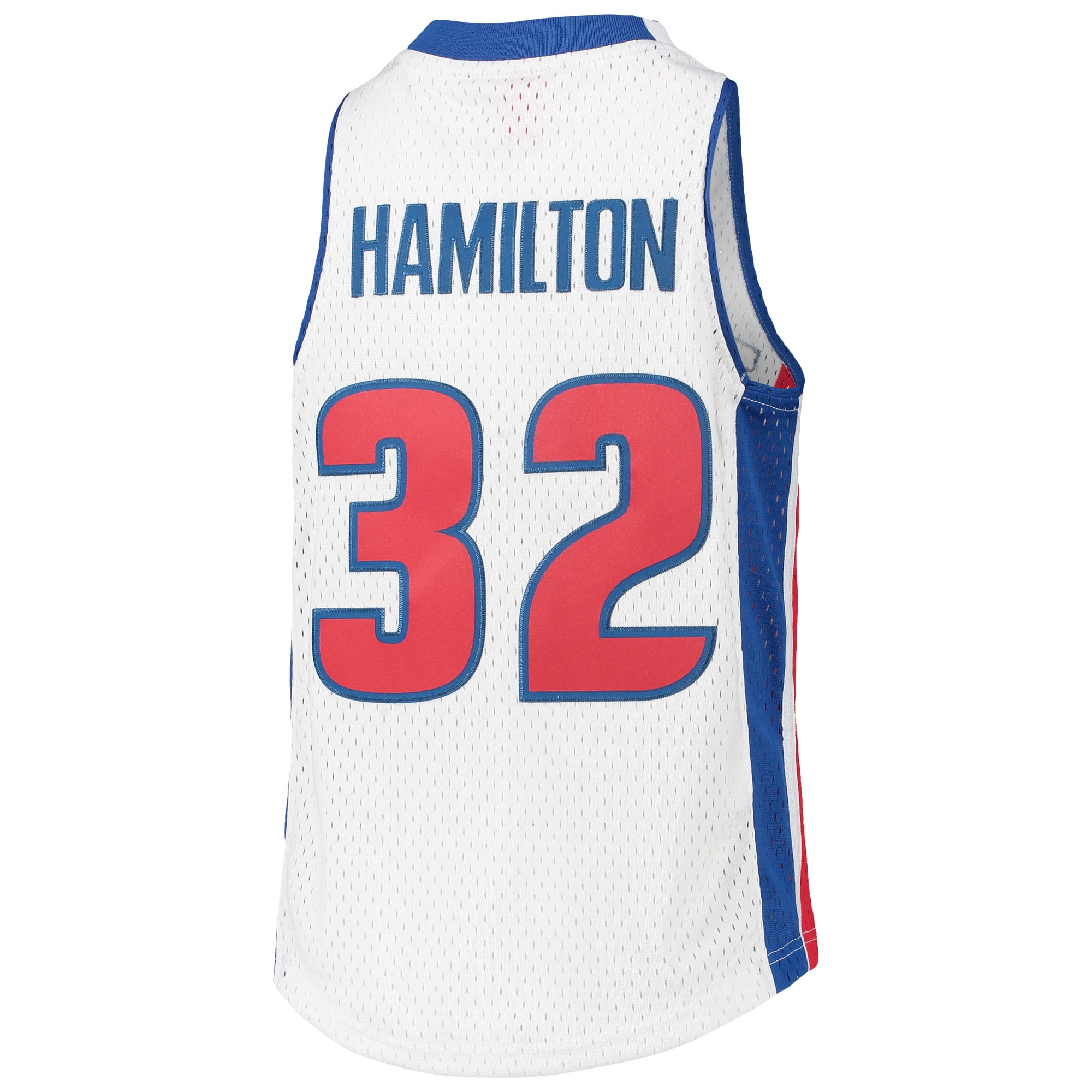 Richard Hamilton Detroit Pistons Mitchell & Ness Youth 2003/04 Hardwood Classics Swingman Jersey - White - vstockx