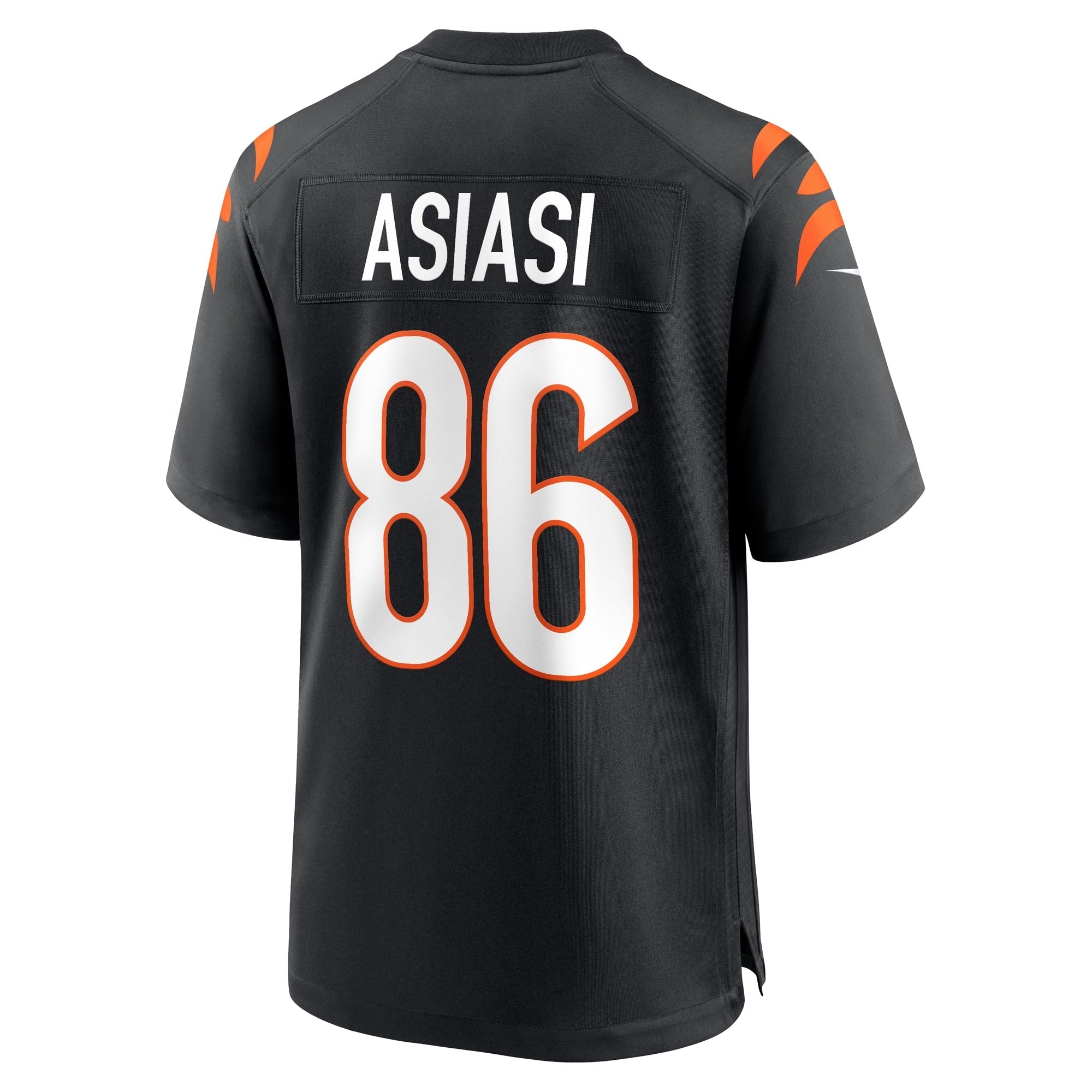 Men's Nike Devin Asiasi Black Cincinnati Bengals Game Player Jersey - vstockx