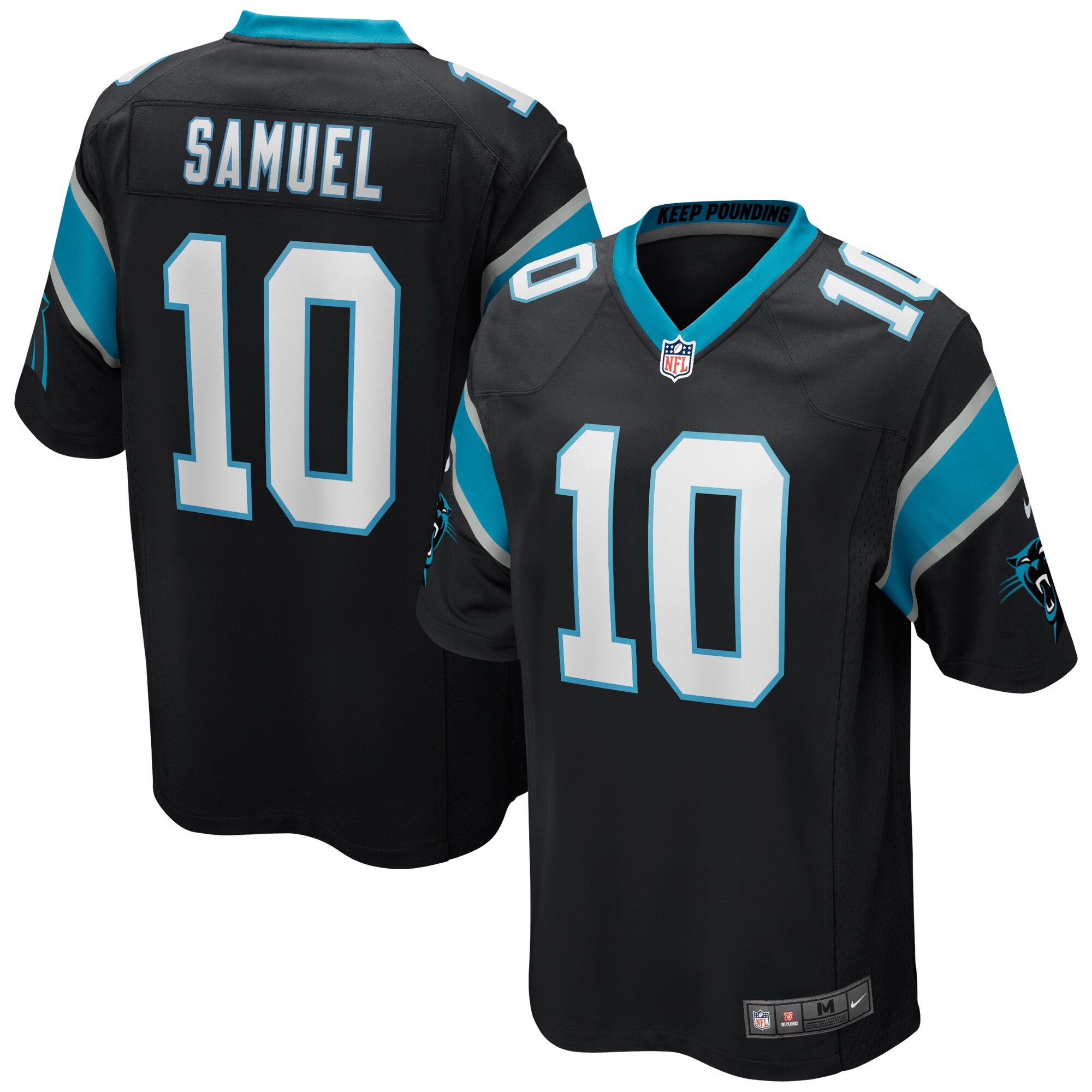 Curtis Samuel Carolina Panthers Nike Game Jersey - Black - vstockx