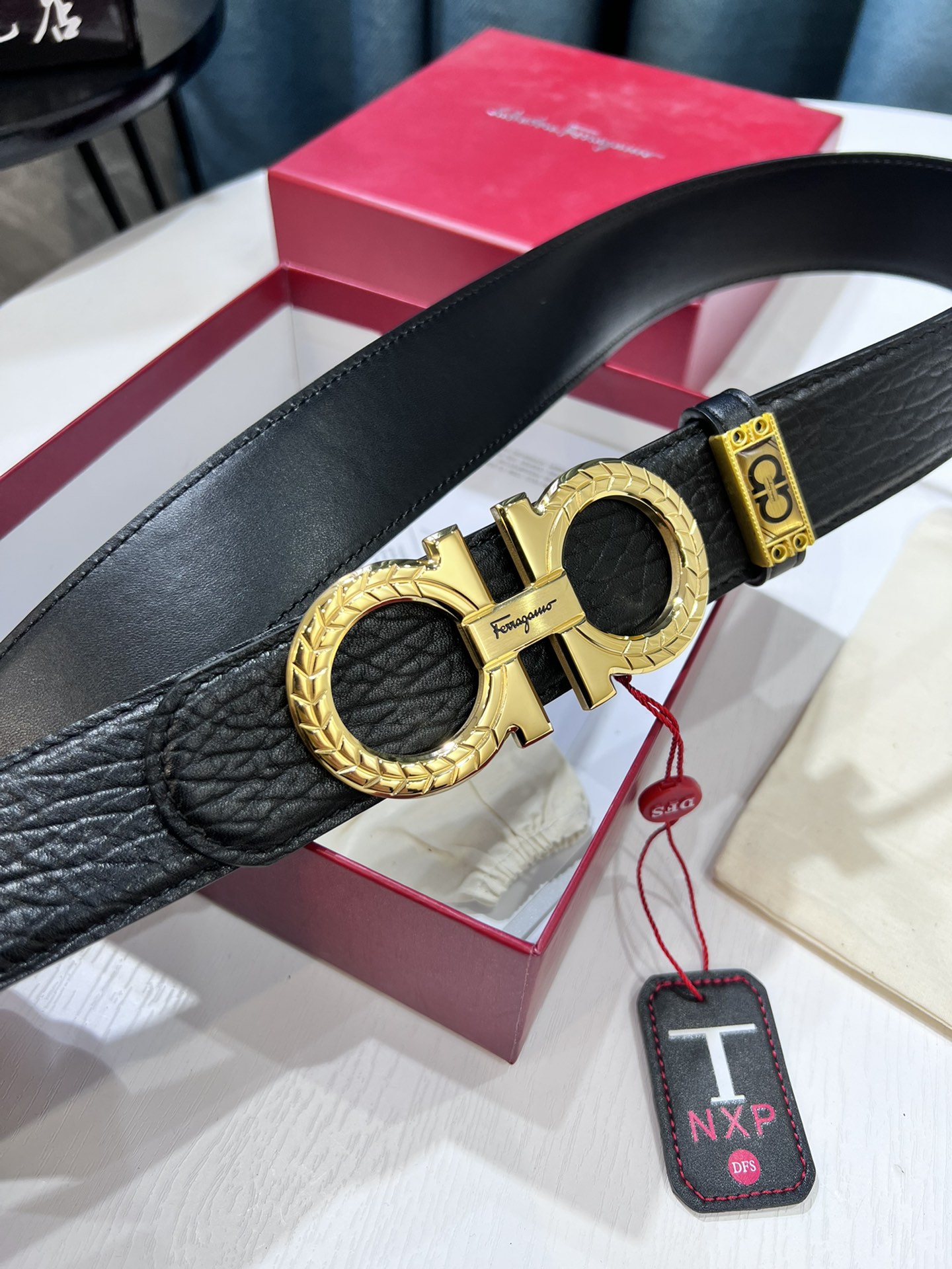 Streetwear Belt Ferragamo 319618 size:3.5cm - vstockx