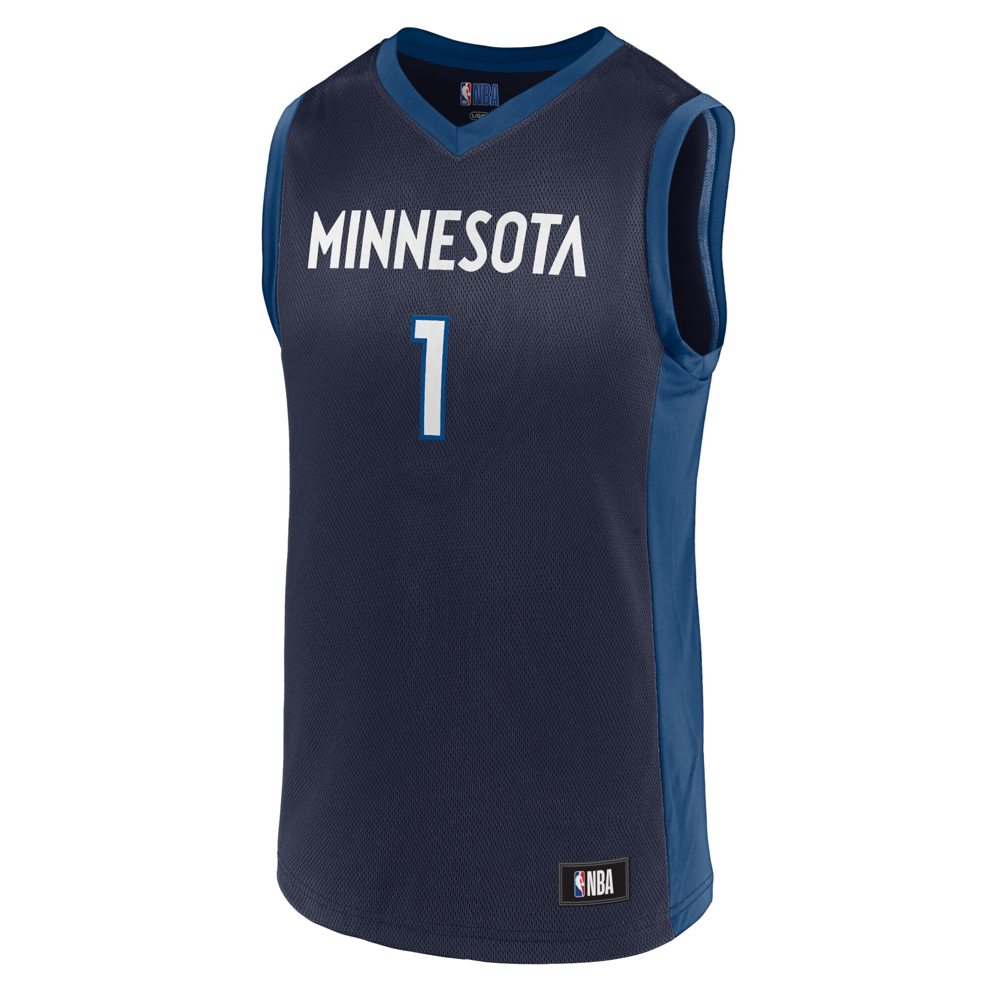 Men's Anthony Edwards Navy Minnesota Timberwolves Team Player Jersey - vstockx