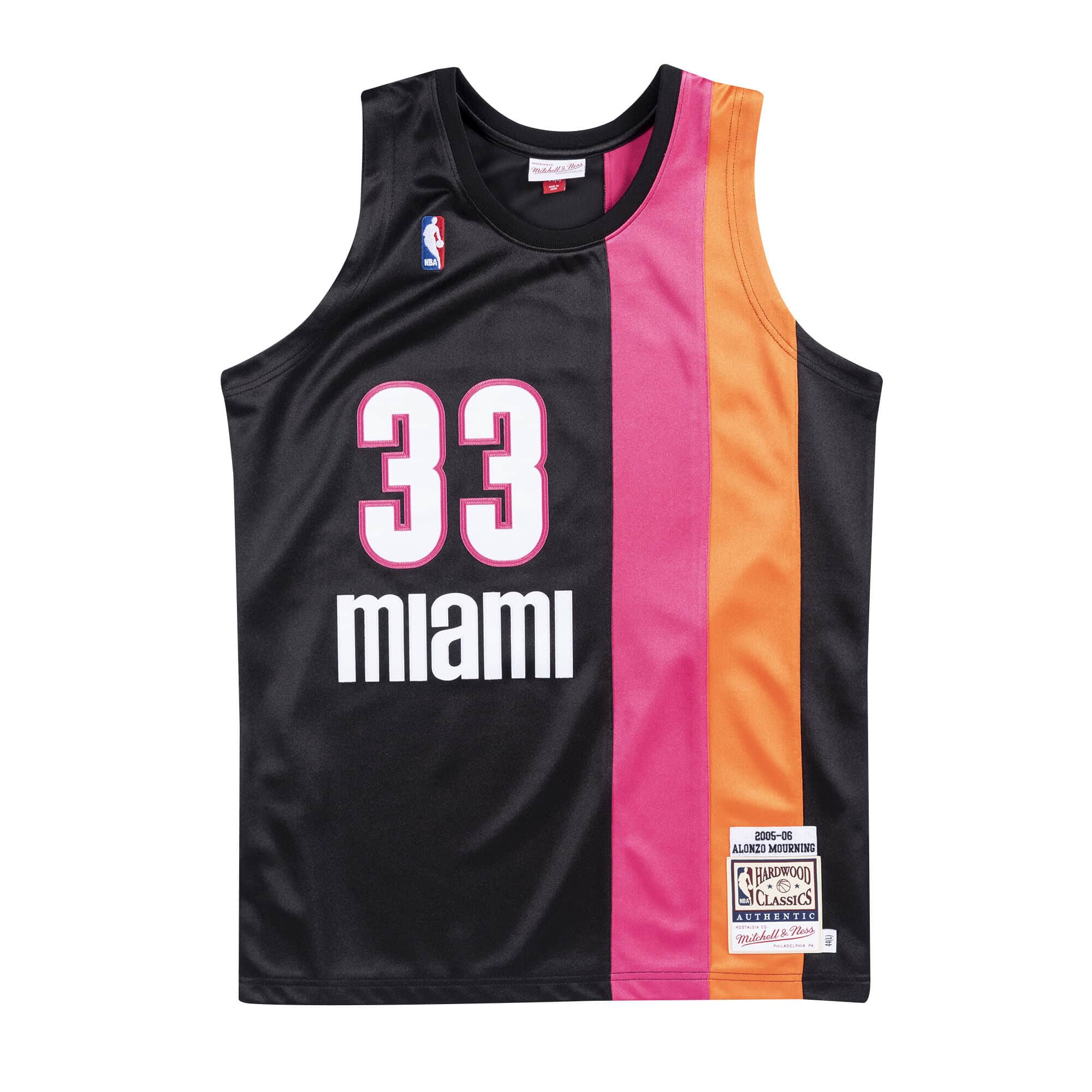 Authentic Jersey Miami Heat Alternate 2005-06 Alonzo Mourning - vstockx