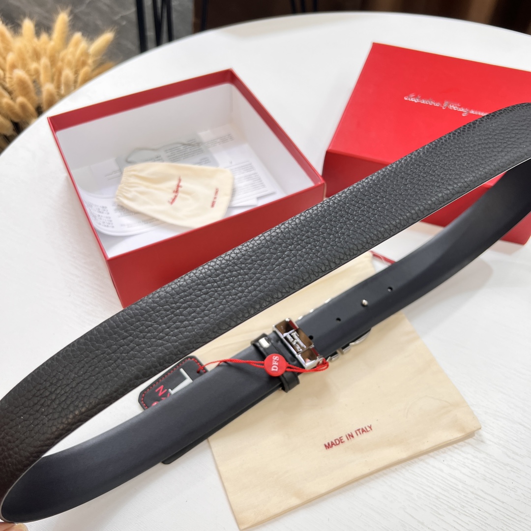 Streetwear Belt Ferragamo 319684 size:3.5cm - vstockx