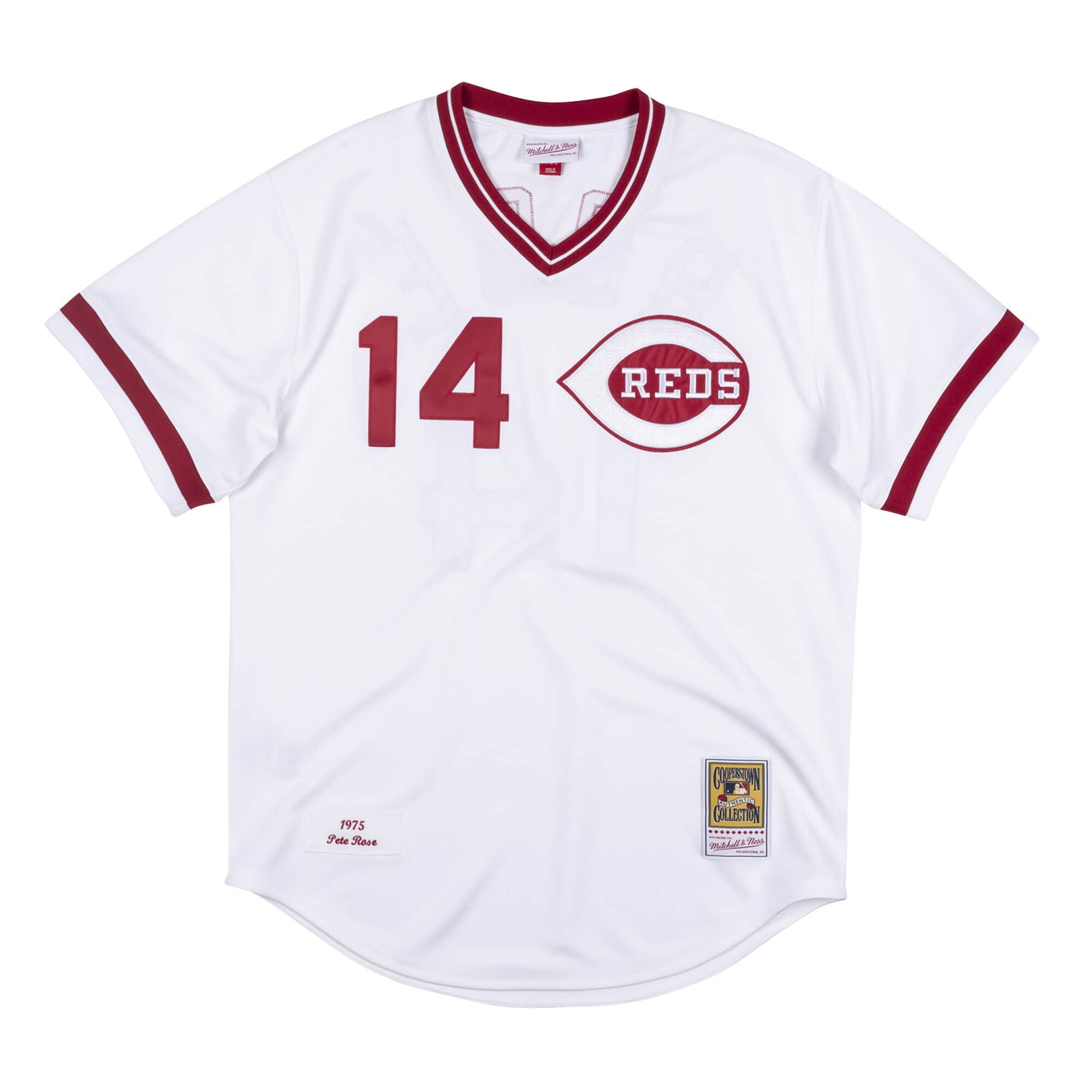 Authentic Jersey Cincinnati Reds 1975 Pete Rose - vstockx