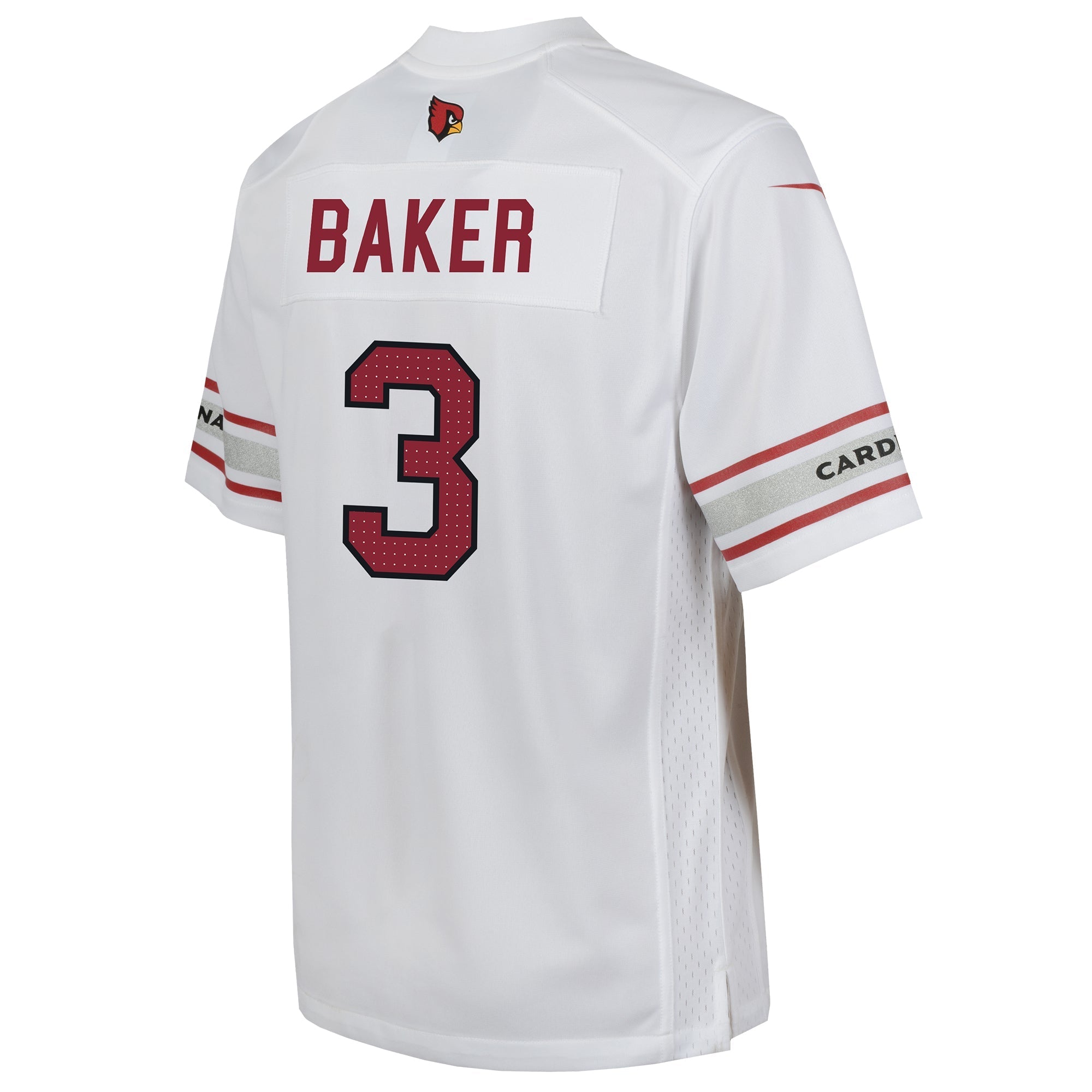 Youth Nike Budda Baker White Arizona Cardinals Game Jersey - vstockx