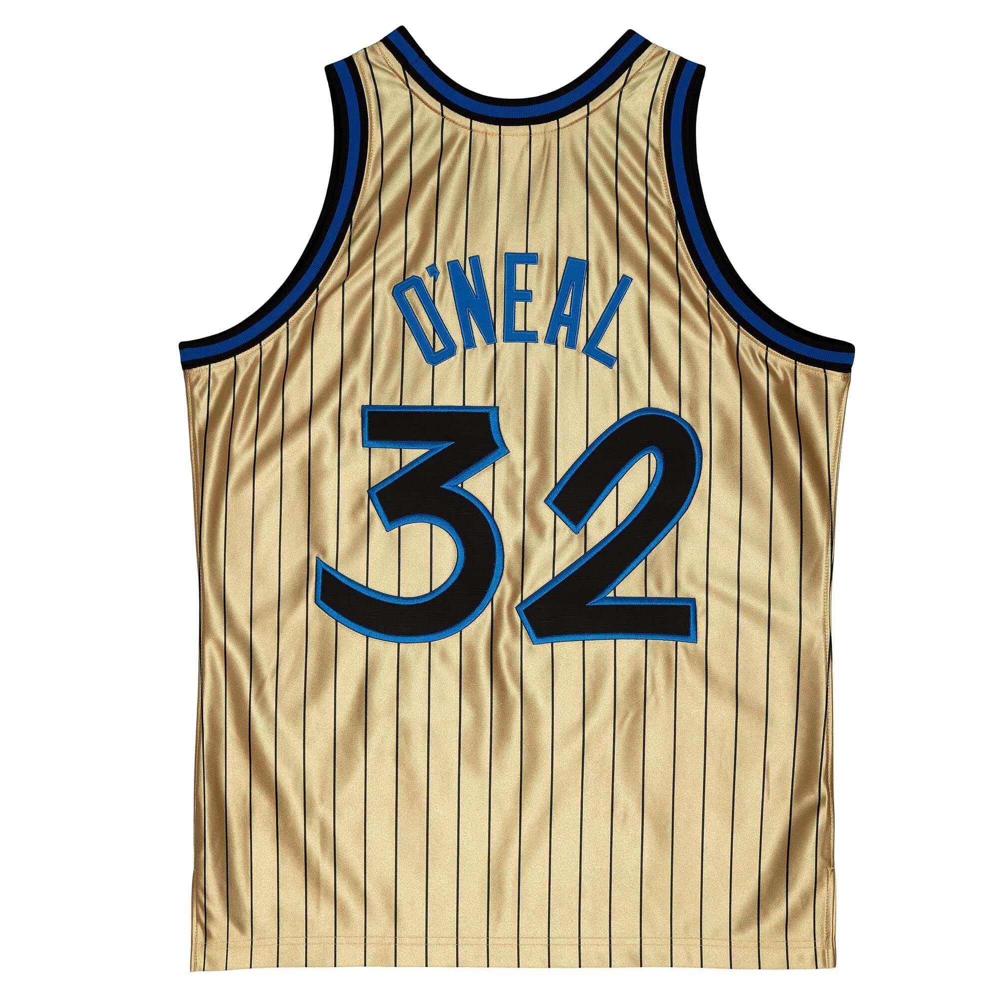 75th Anniversary Gold Swingman Shaquille O'Neal Orlando Magic 1993-94 Jersey - vstockx