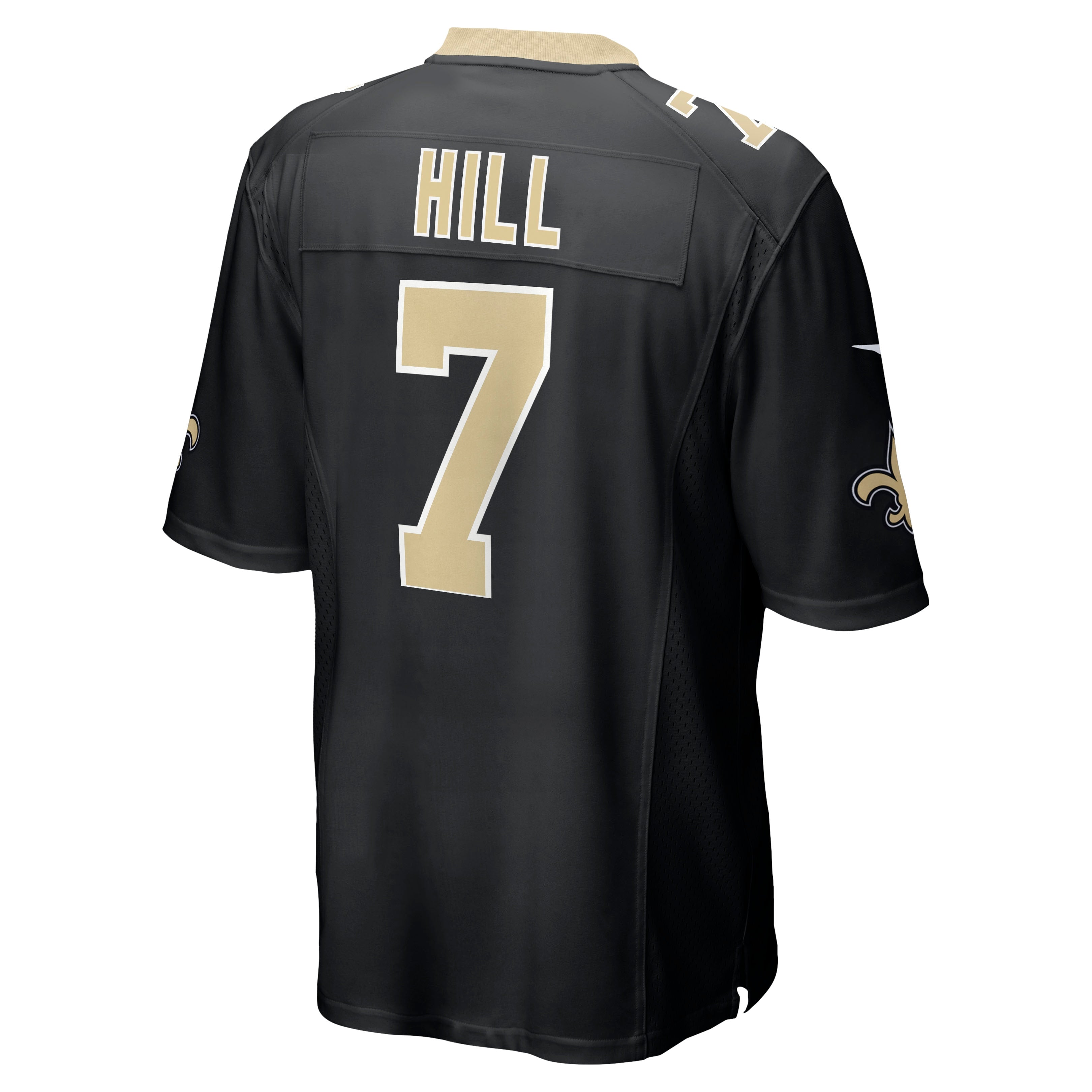 Men's Nike Taysom Hill Black New Orleans Saints Game Jersey - vstockx