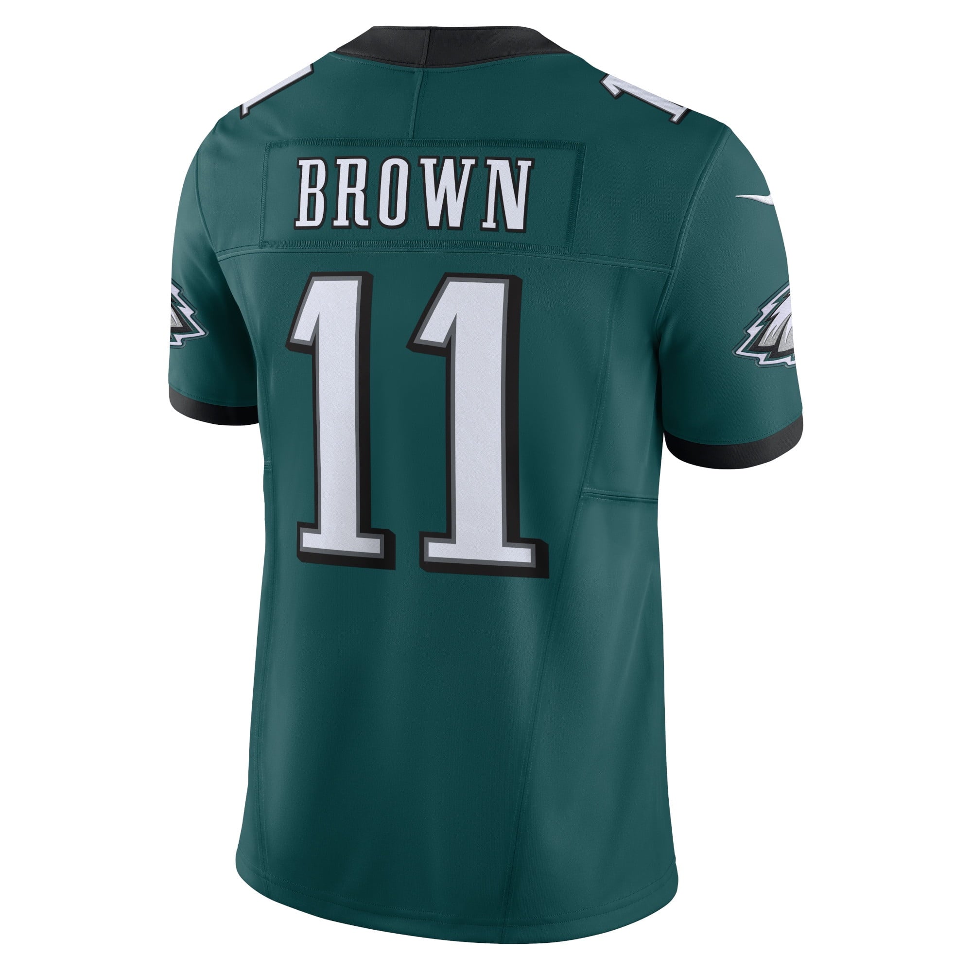 Men's Nike A.J. Brown Green Philadelphia Eagles Vapor F.U.S.E. Limited Jersey - vstockx