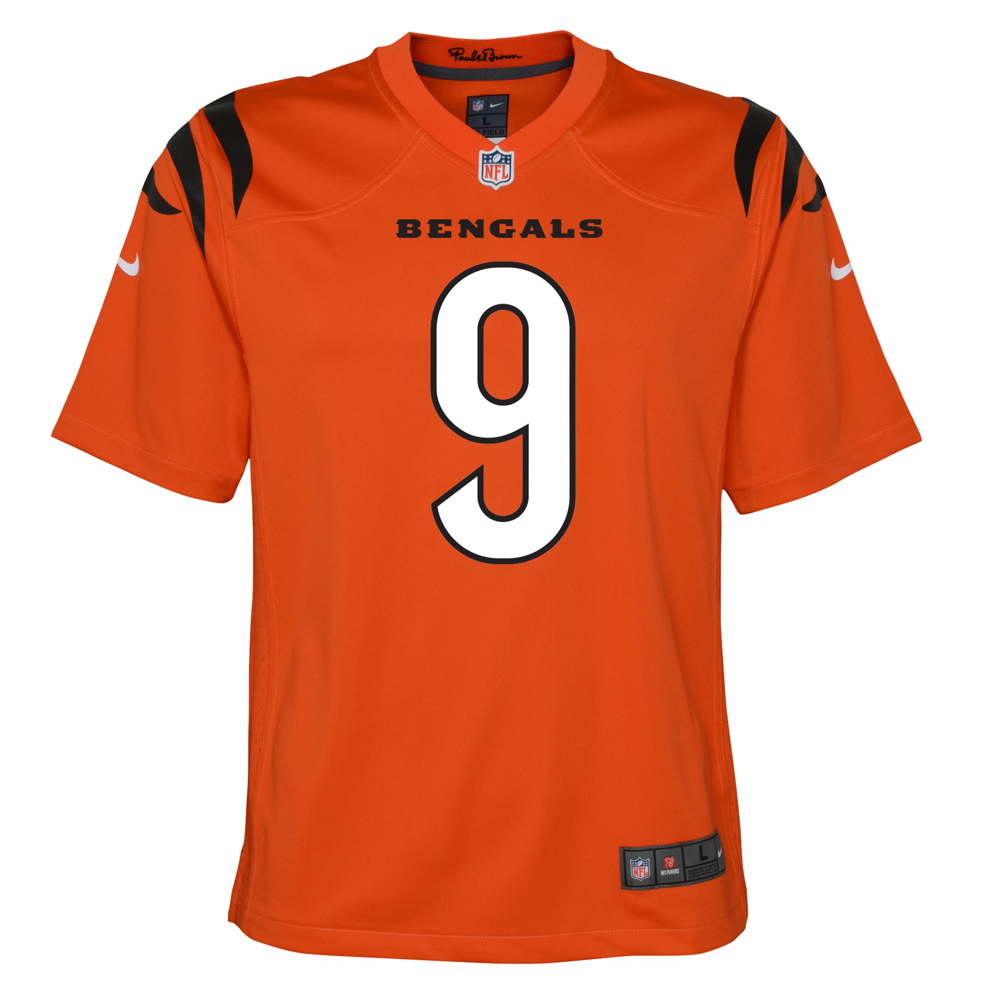 Joe Burrow Cincinnati Bengals Nike Youth Game Jersey - Orange - vstockx