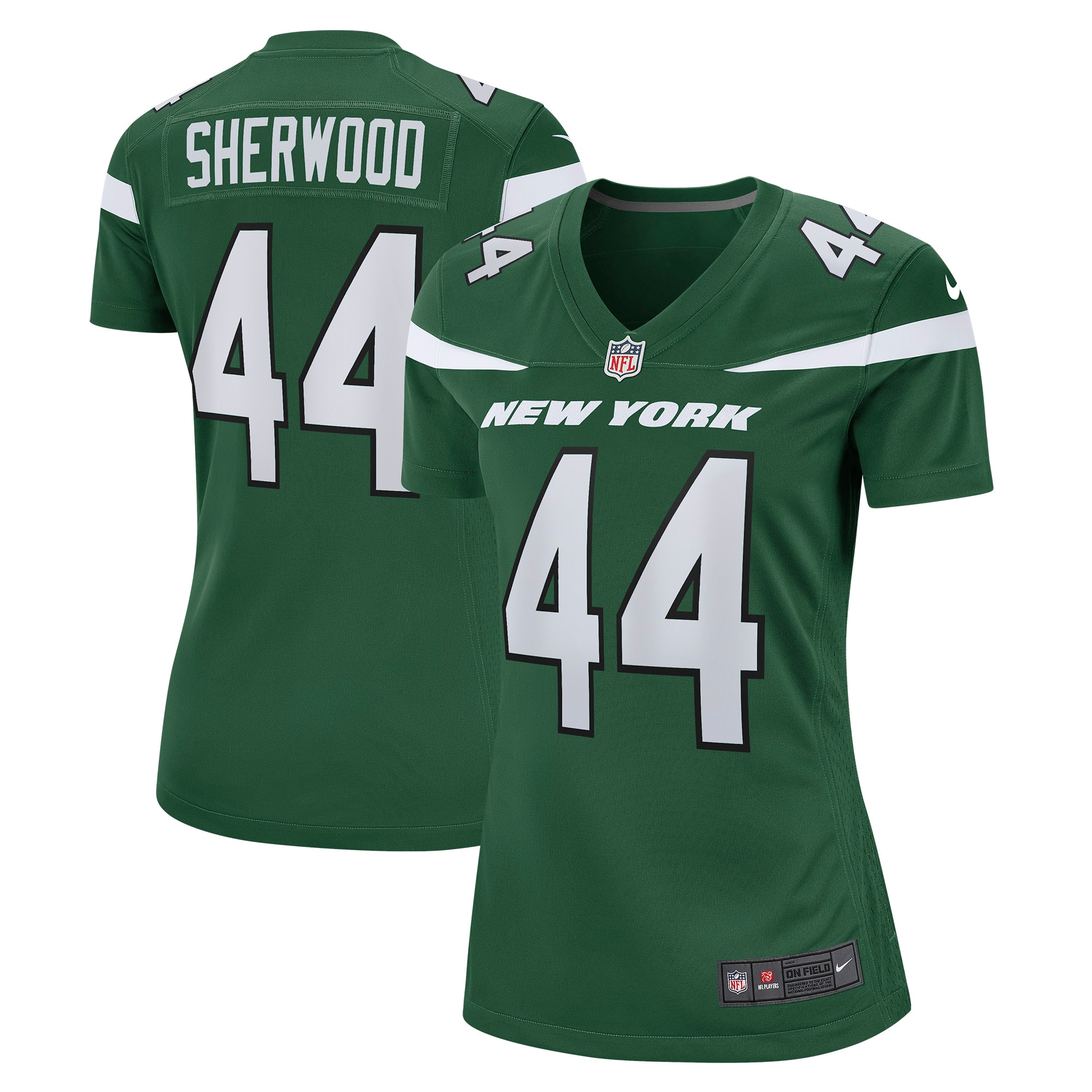 Jamien Sherwood New York Jets Nike Women's Game Jersey - Gotham Green - vstockx