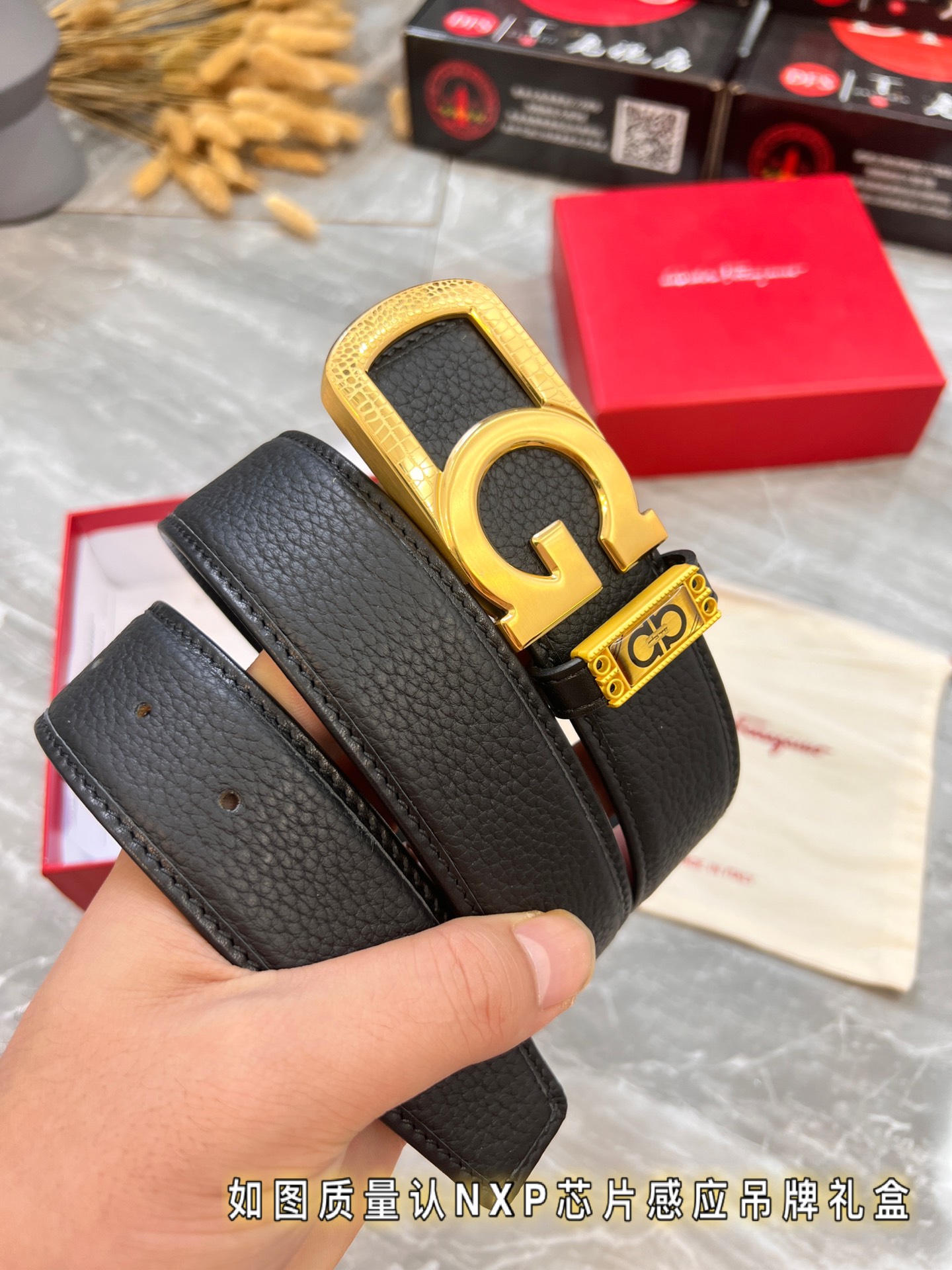 Streetwear Belt Ferragamo 320026 size:3.5cm - vstockx