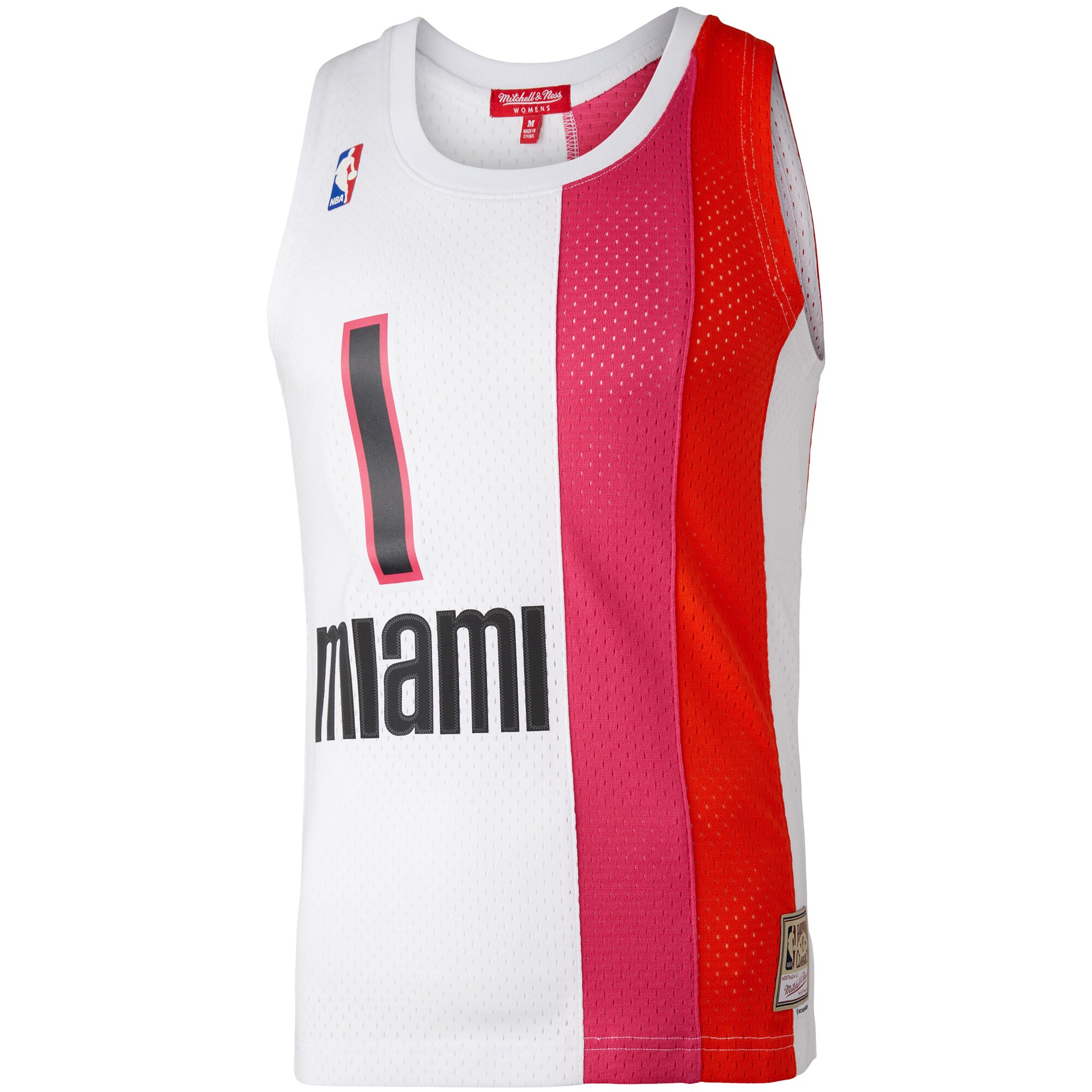 Chris Bosh Miami Heat Mitchell & Ness Women's Hardwood Classics 2011 Swingman Jersey - White - vstockx