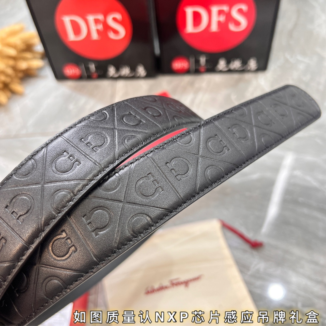 Streetwear Belt Ferragamo 319892 size:3.5cm - vstockx