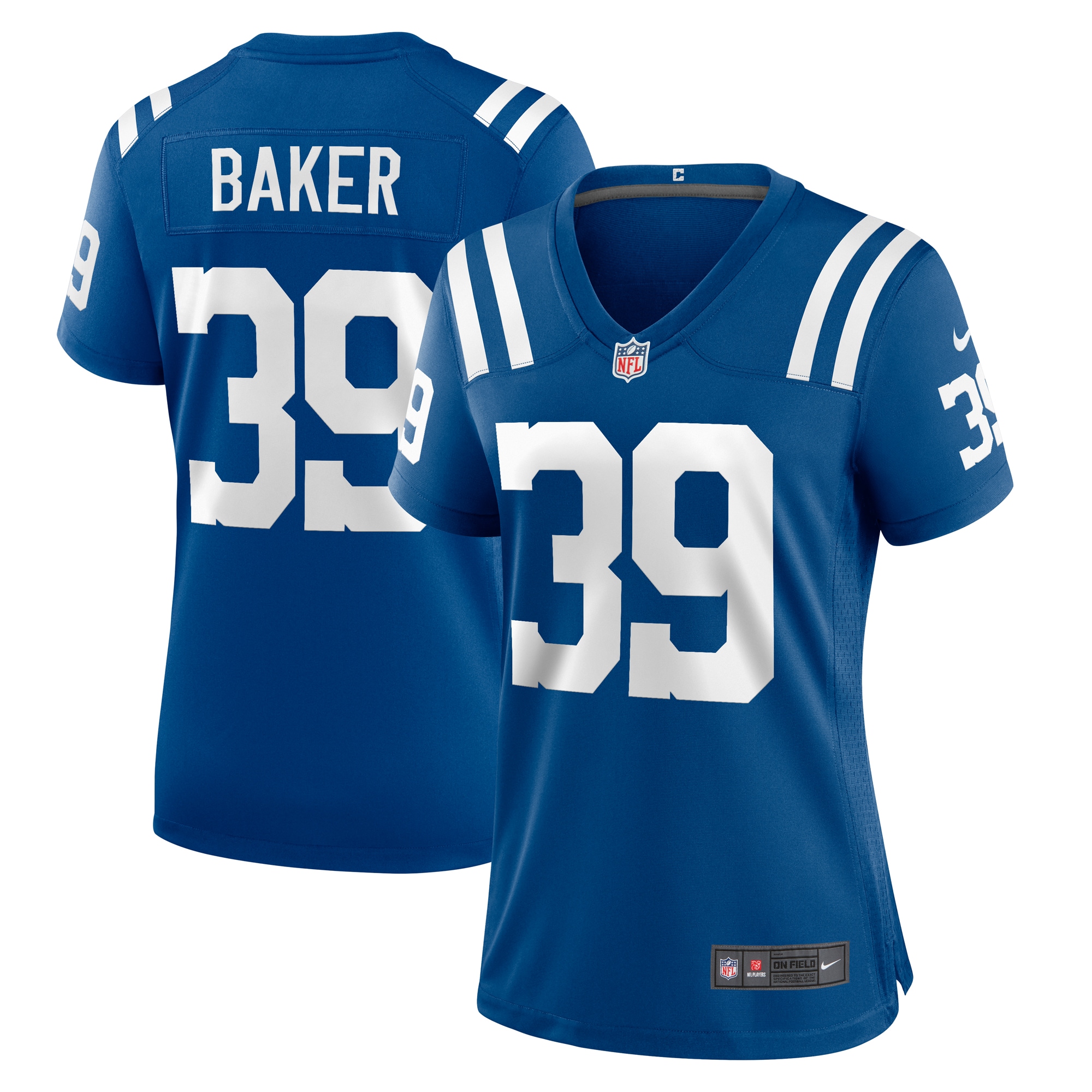 Darrell Baker Jr Indianapolis Colts Nike Women's Team Game Jersey - Royal - vstockx