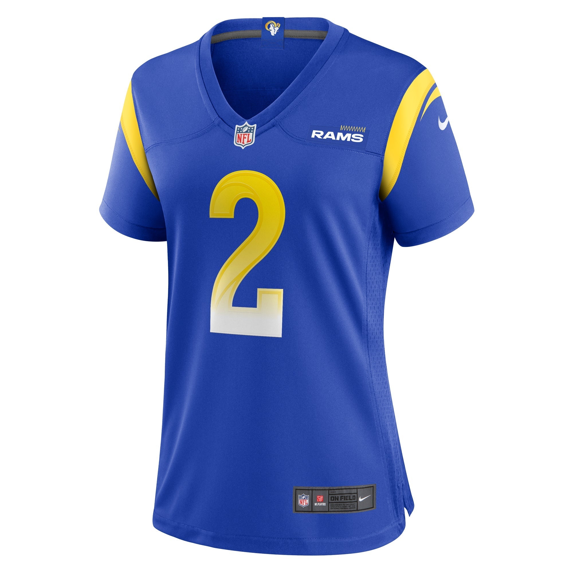 Women's Nike Russ Yeast Royal Los Angeles Rams Home Game Jersey - vstockx