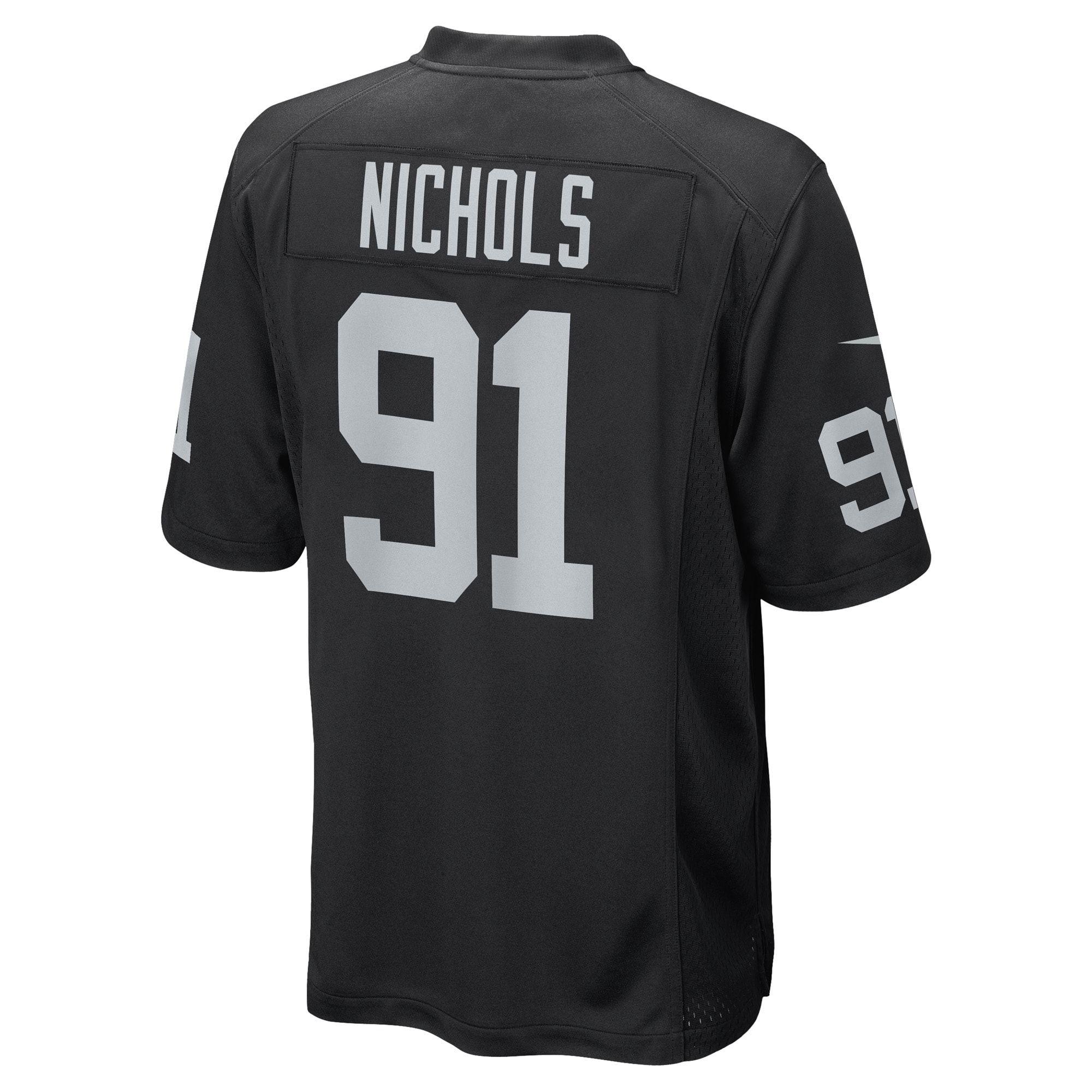 Bilal Nichols Las Vegas Raiders Nike Game Player Jersey - Black - vstockx