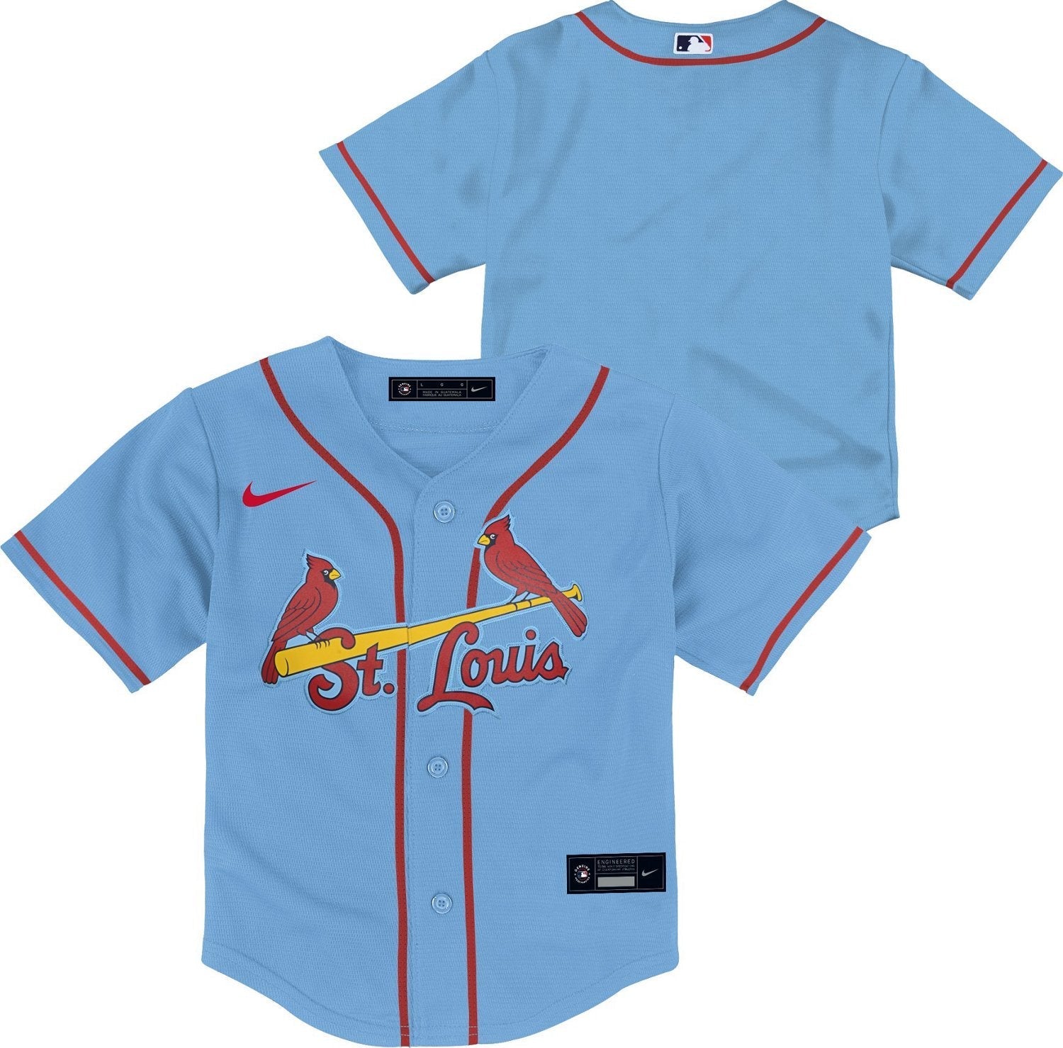 Nike Youth St. Louis Cardinals Team Replica Finished Jersey - vstockx