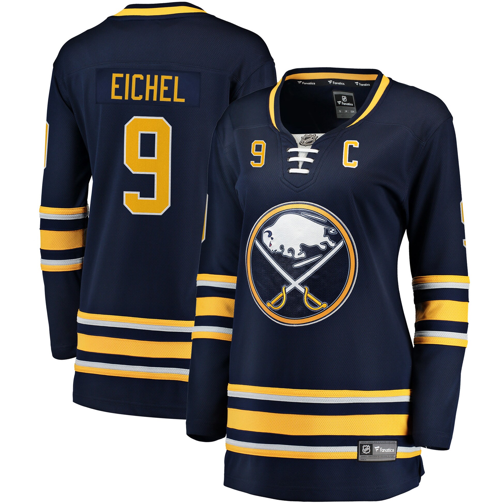 Jack Eichel Buffalo Sabres Fanatics Branded Women's Home Premier Breakaway Player Jersey - Navy - vstockx