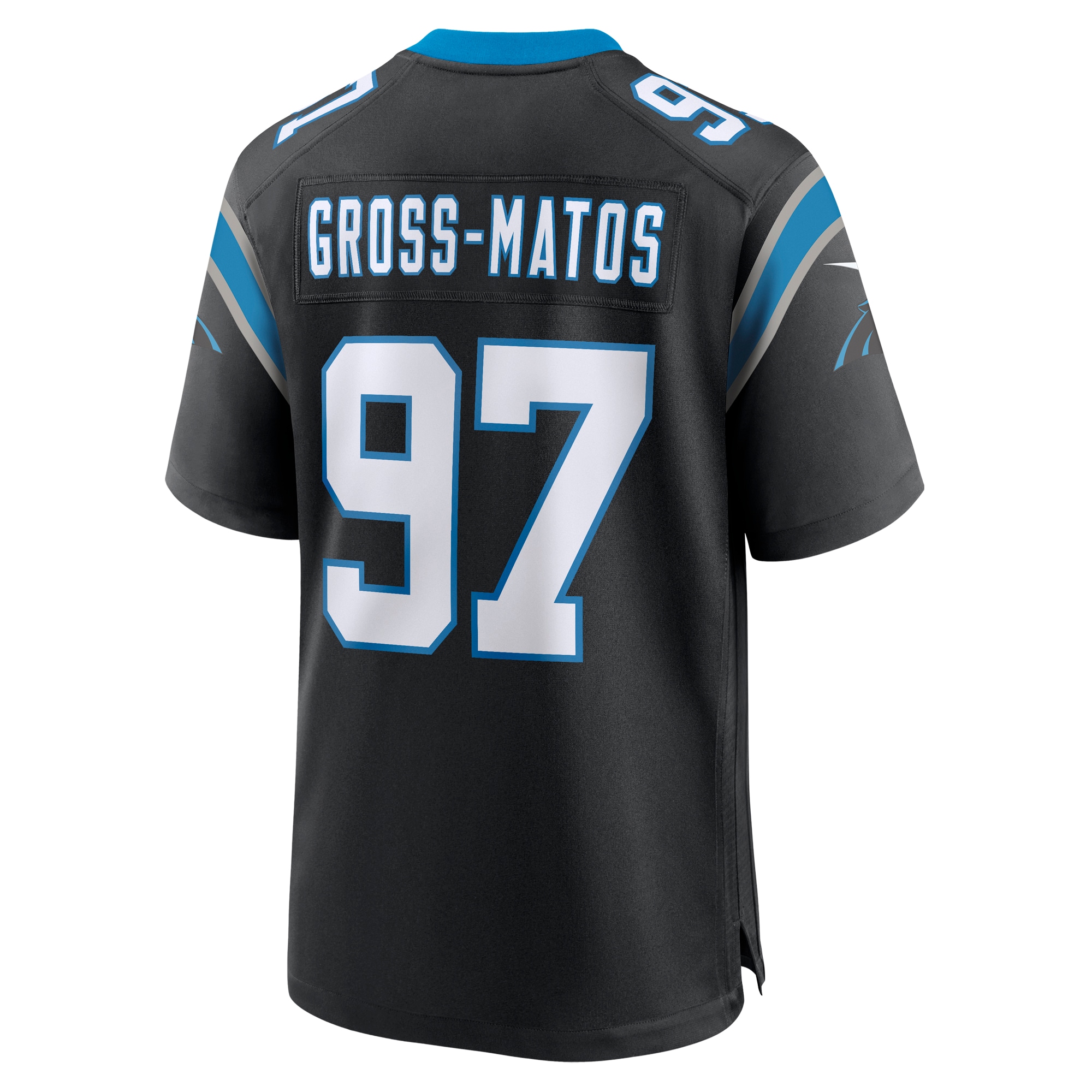 Yetur Gross-Matos Carolina Panthers Nike Team Game Jersey - Black - vstockx