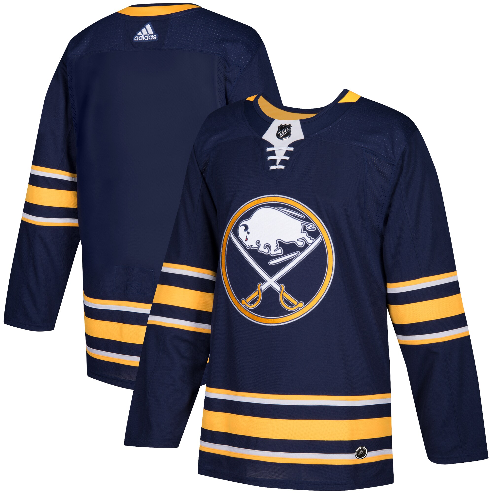 Buffalo Sabres adidas Home Authentic Blank Jersey - Navy - vstockx