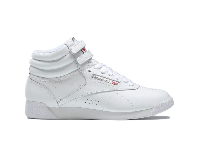 Reebok Freestyle Hi Triple White (Women's) - vstockx