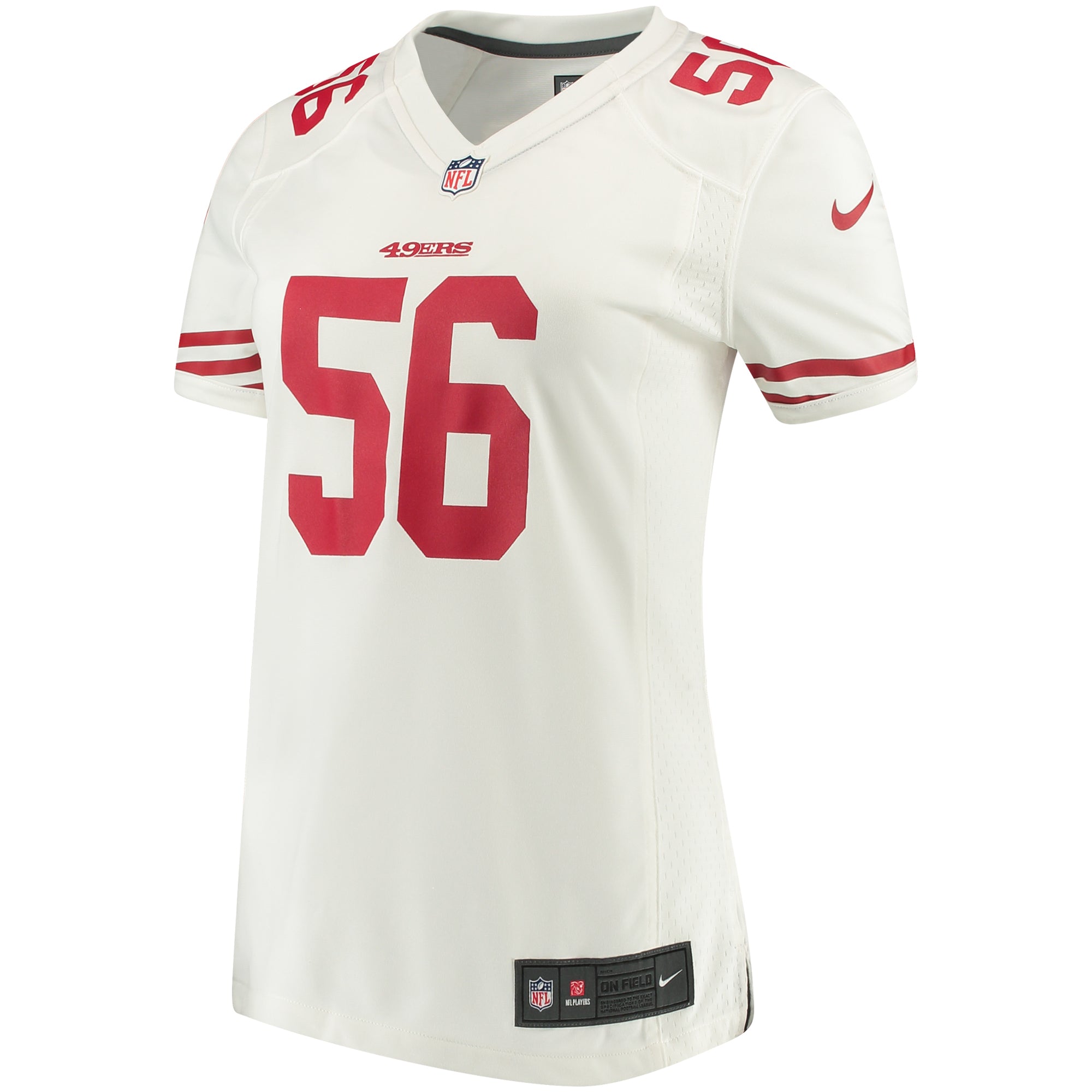 Women's Nike Reuben Foster White San Francisco 49ers Game Jersey - vstockx