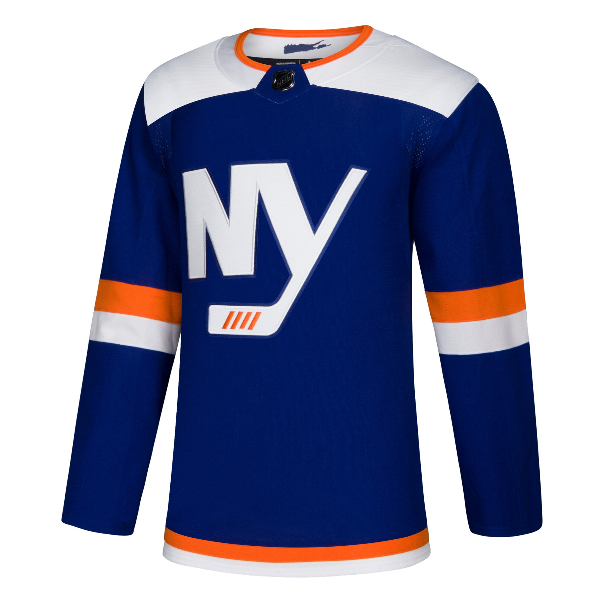 New York Islanders adidas Alternate Authentic Blank Jersey - Blue - vstockx