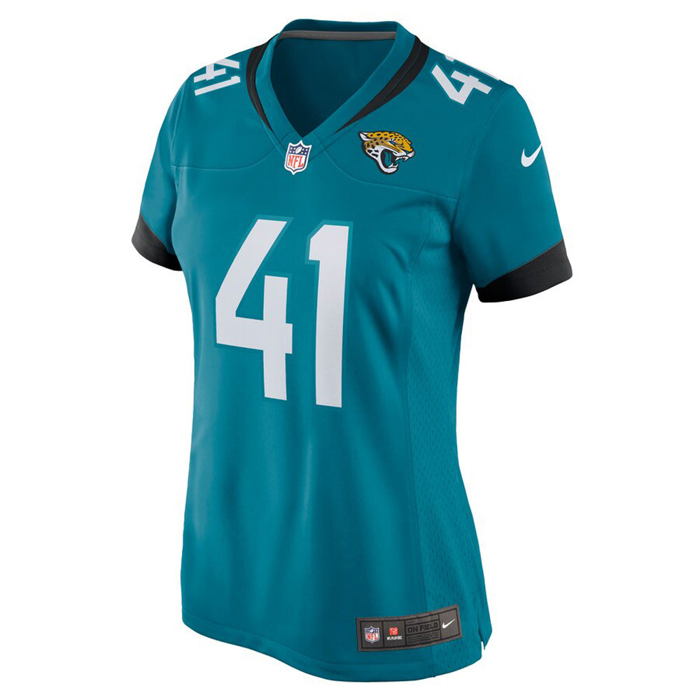 Women's Jacksonville Jaguars Josh Allen Game Jersey - Teal - vstockx