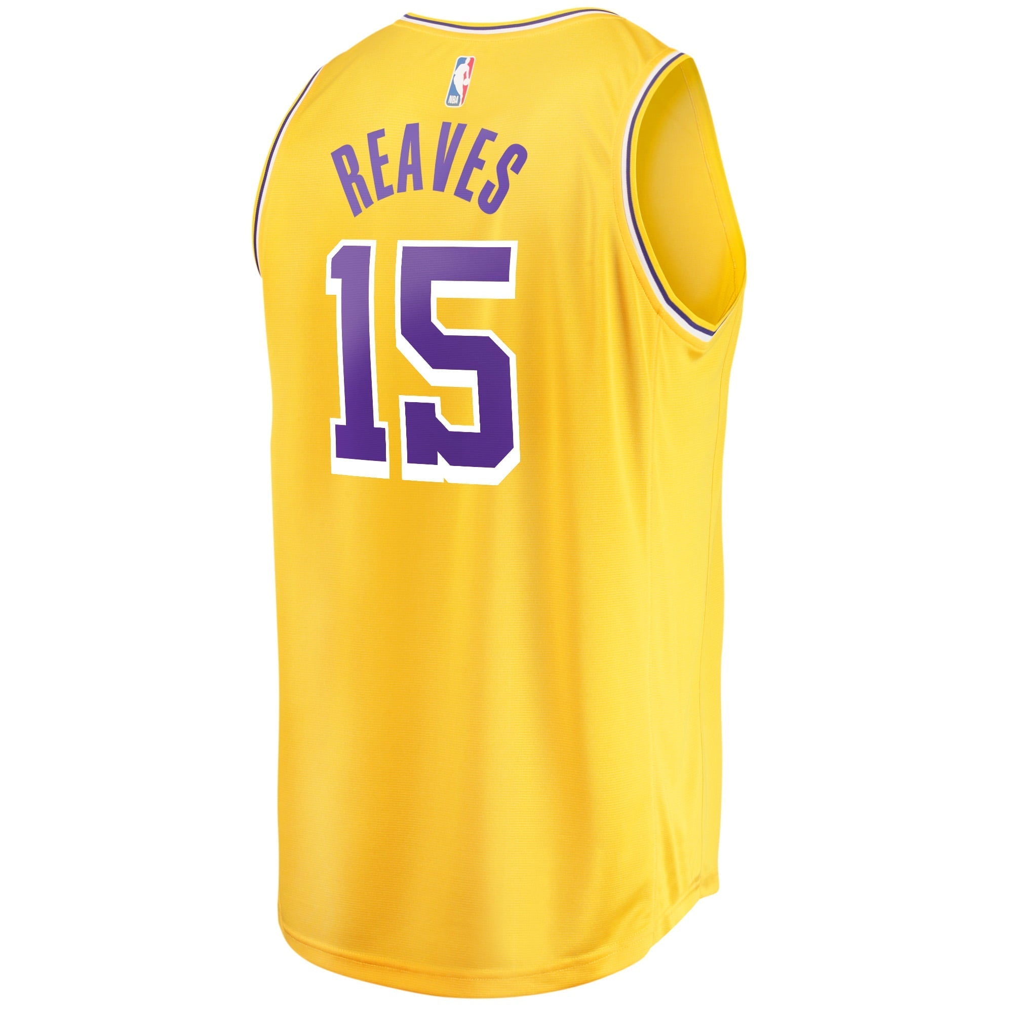 Men's Fanatics Branded Austin Reaves Gold Los Angeles Lakers Fast Break Player Jersey - Icon Edition - vstockx