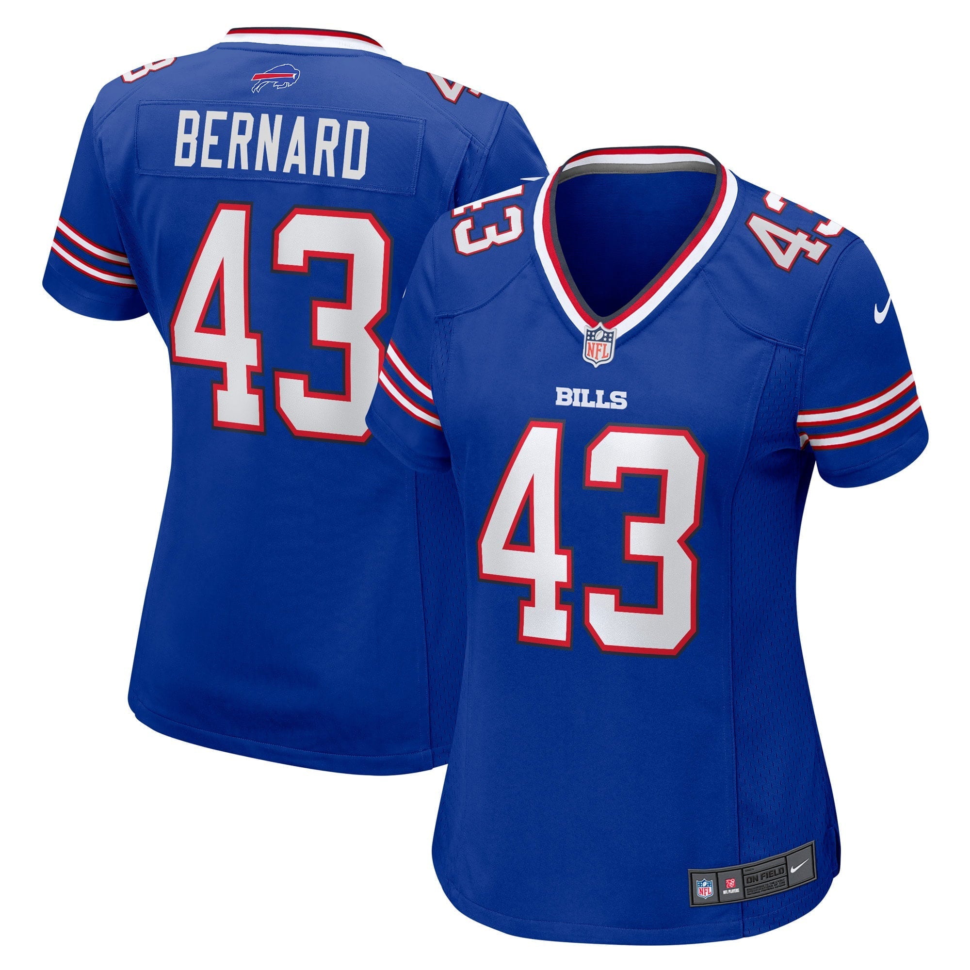 Women's Nike Terrel Bernard Royal Buffalo Bills Game Player Jersey - vstockx