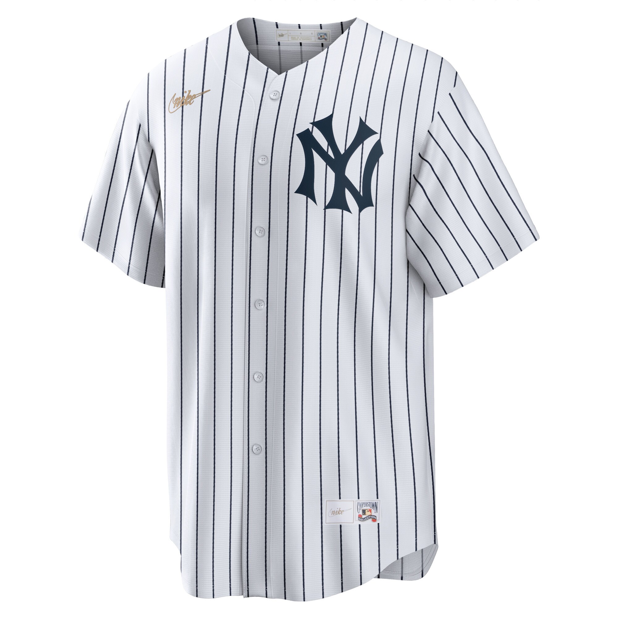 Babe Ruth New York Yankees Nike Home Cooperstown Collection Player Jersey - White - vstockx